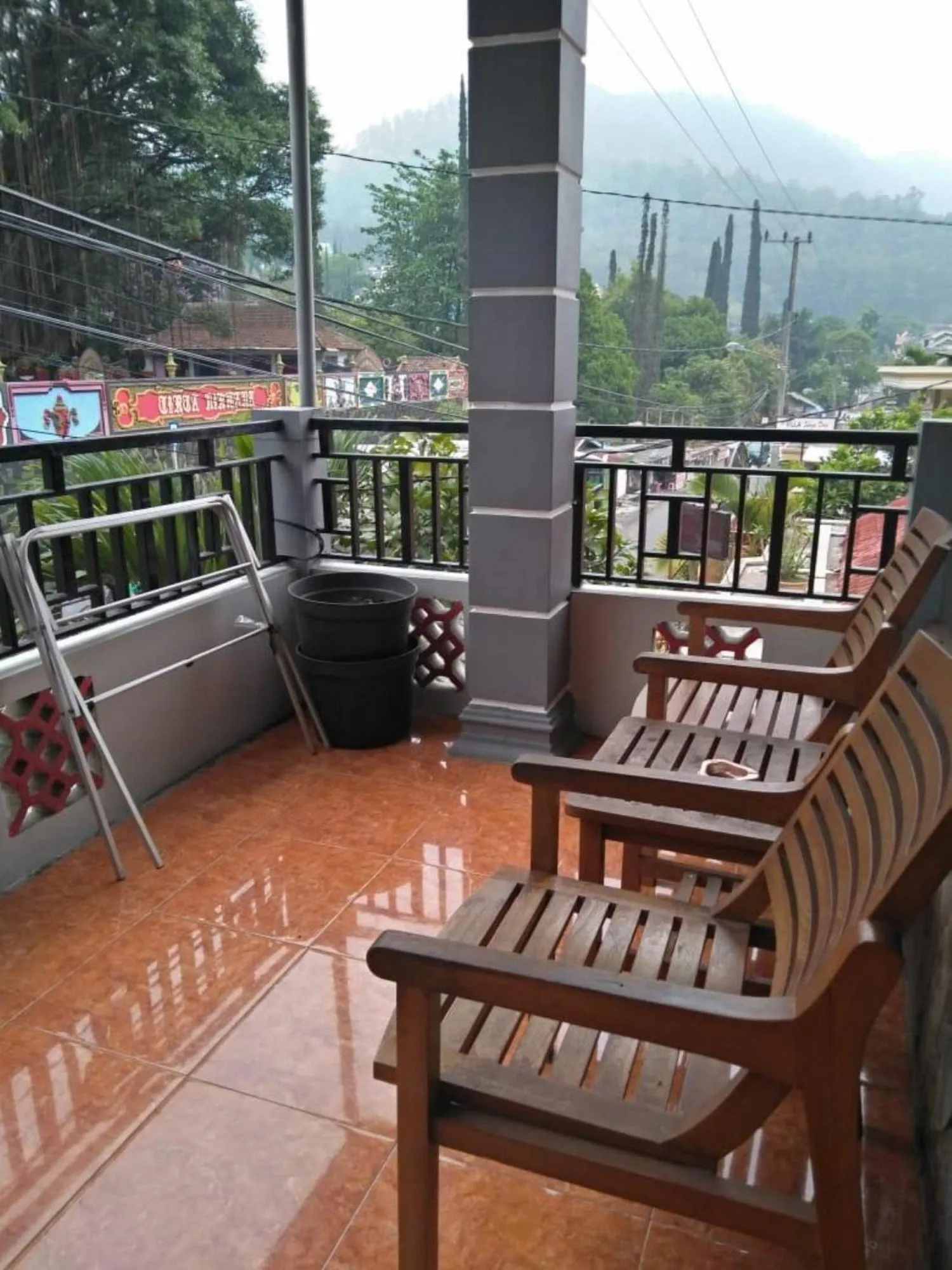 Balcony/Terrace in Villa Trijaya