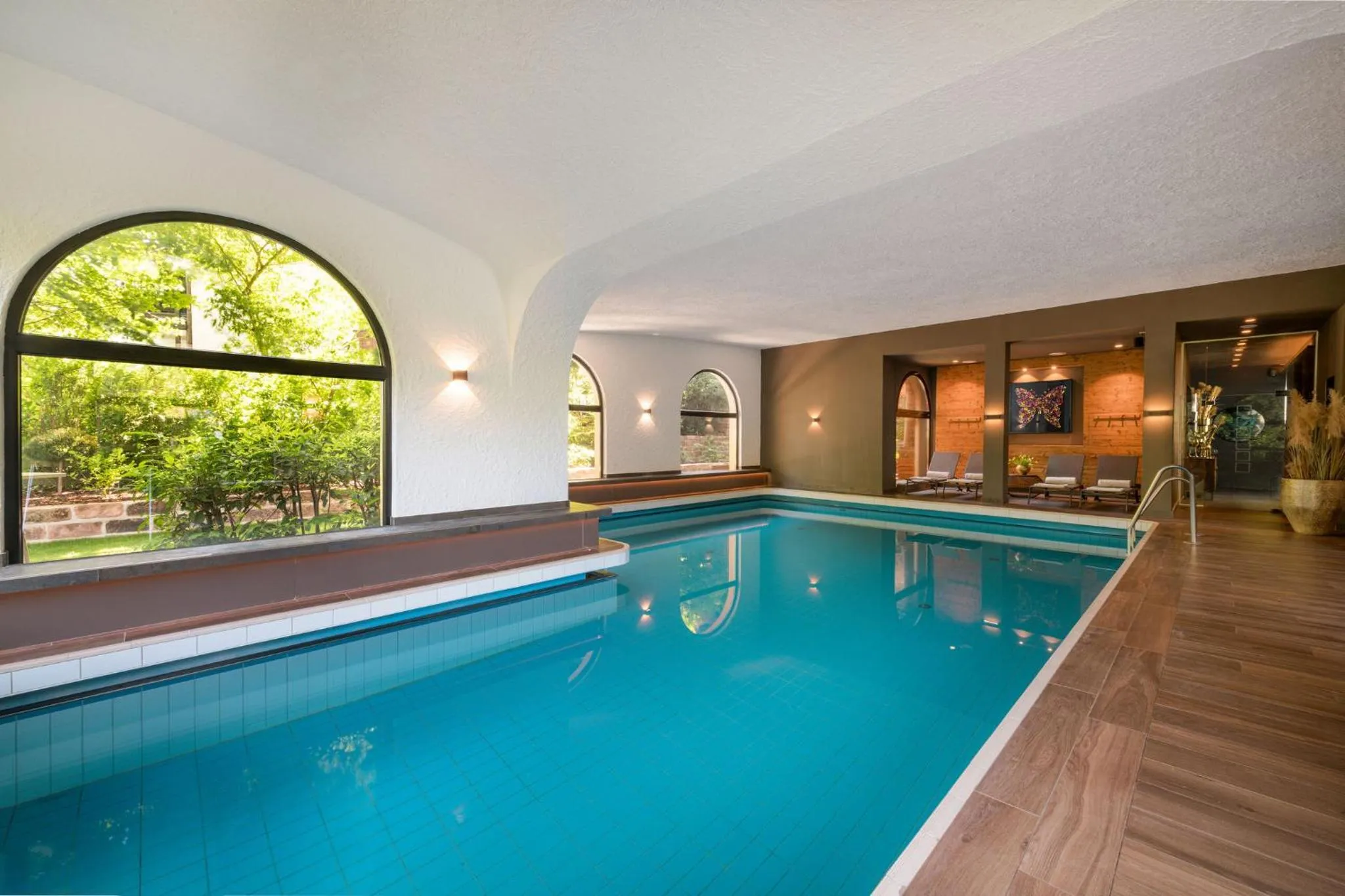 Swimming pool in Parkhotel Luise Bad Herrenalb