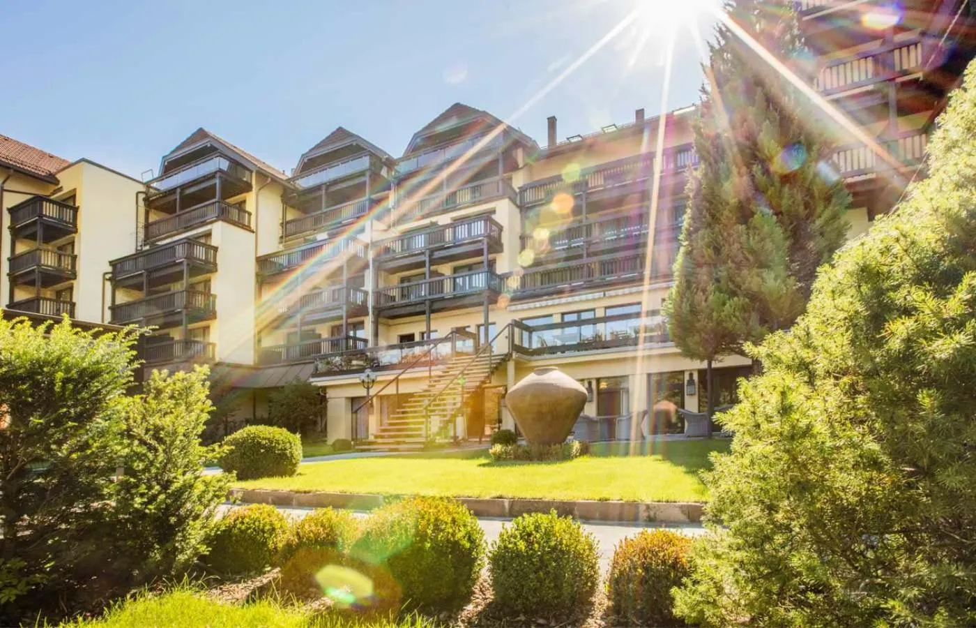 Property building in Parkhotel Luise Bad Herrenalb