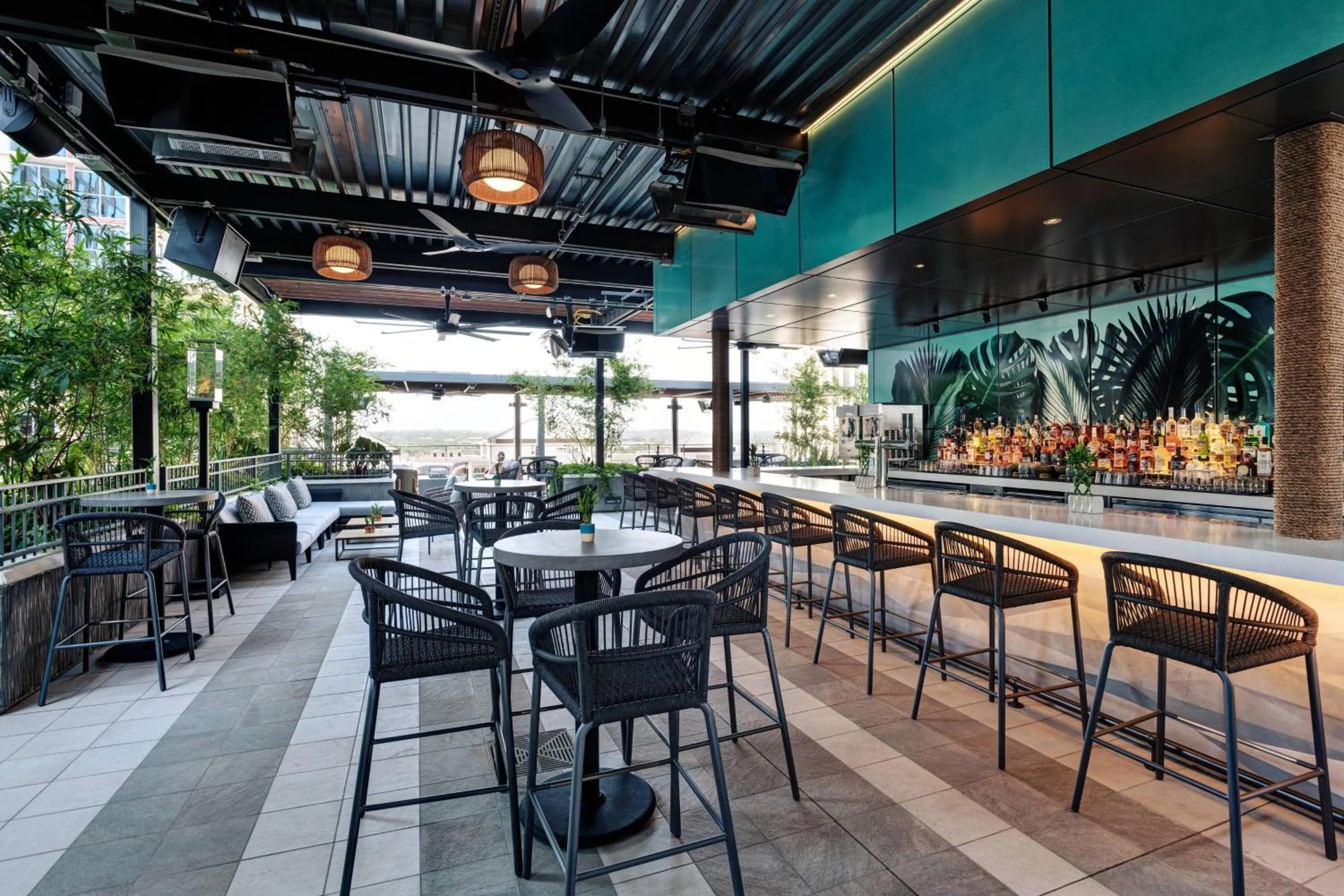 Lounge or bar in Austin Marriott Downtown