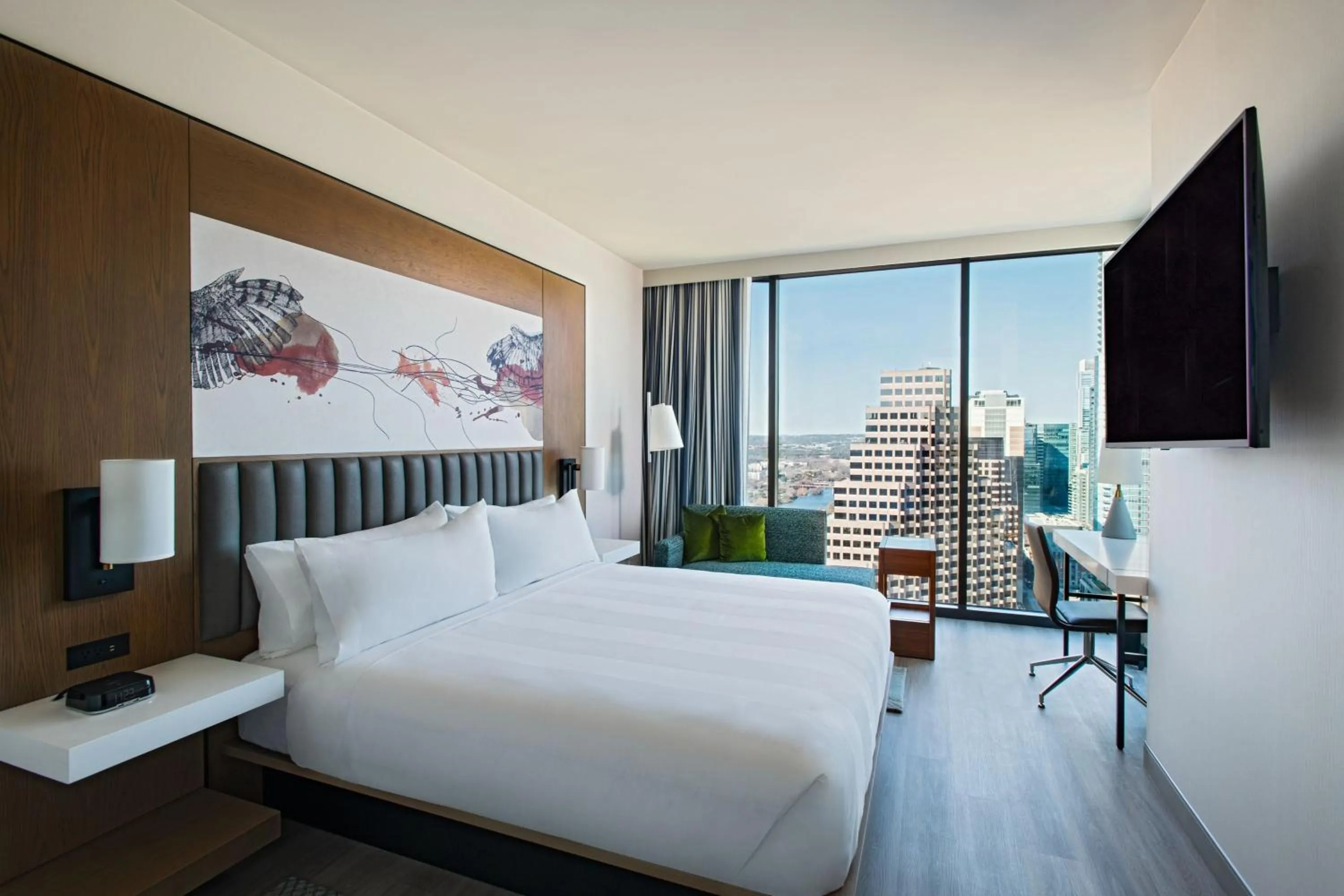 Photo of the whole room, Bed in Austin Marriott Downtown