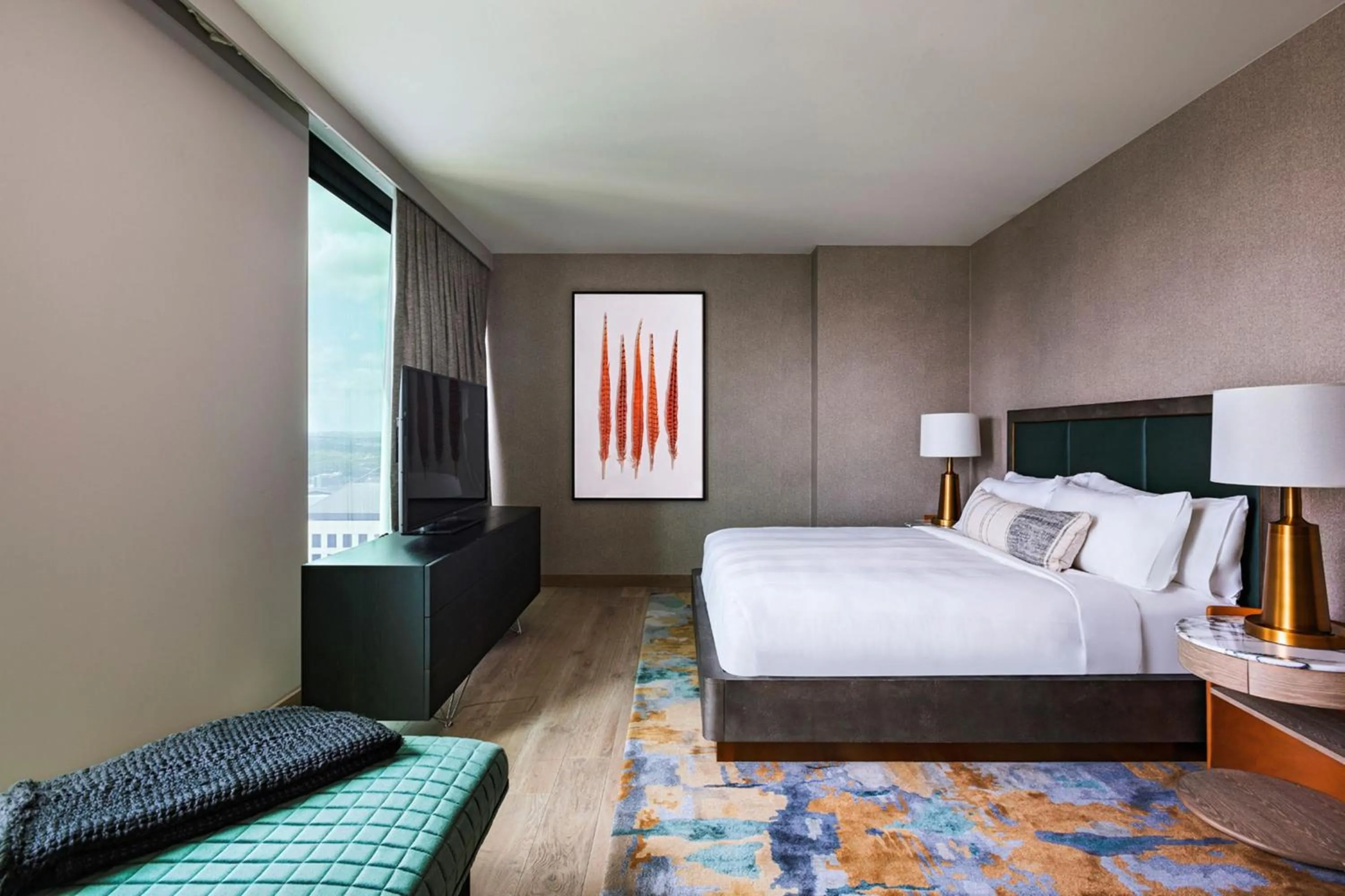 Bedroom, Bed in Austin Marriott Downtown