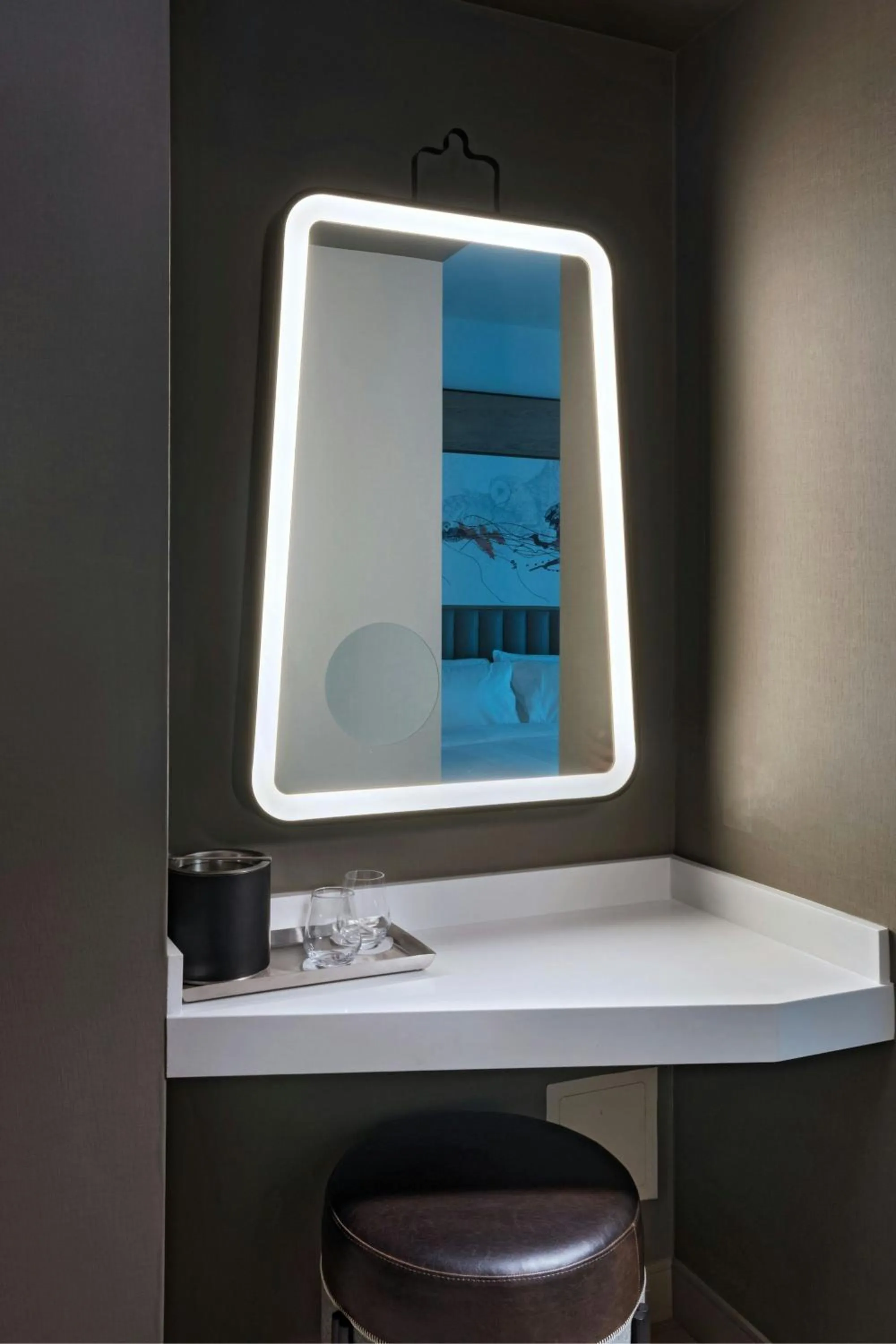 Photo of the whole room in Austin Marriott Downtown