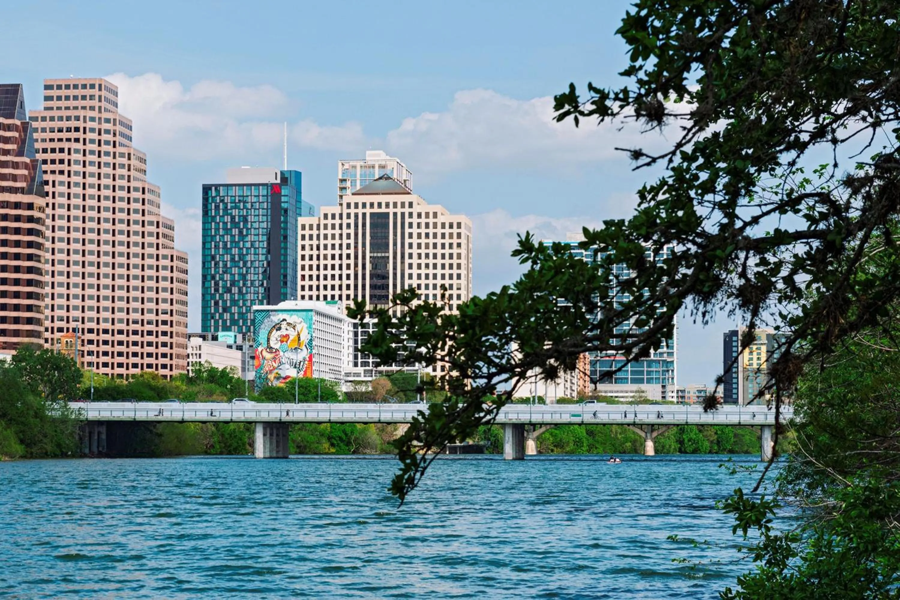 Photo of the whole room in Austin Marriott Downtown
