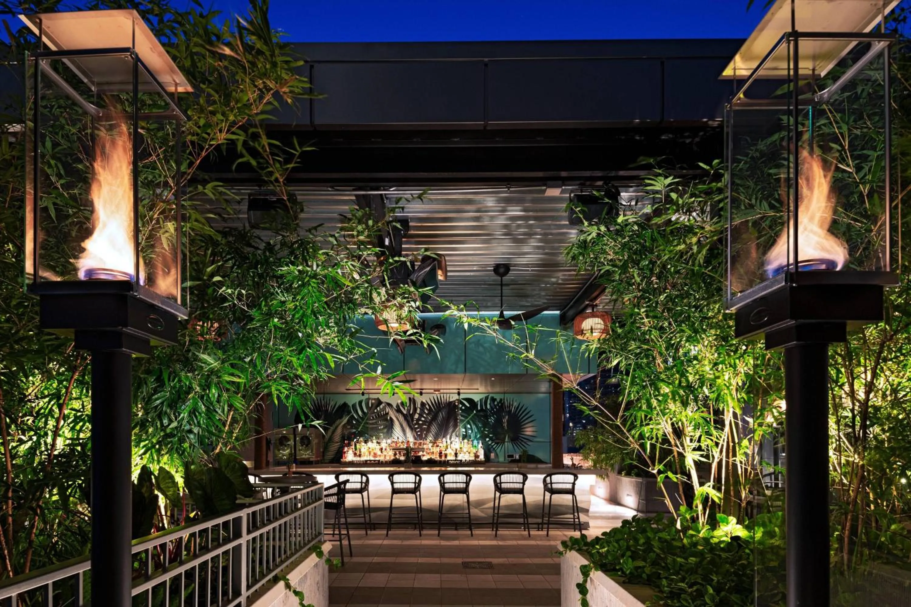 Lounge or bar in Austin Marriott Downtown