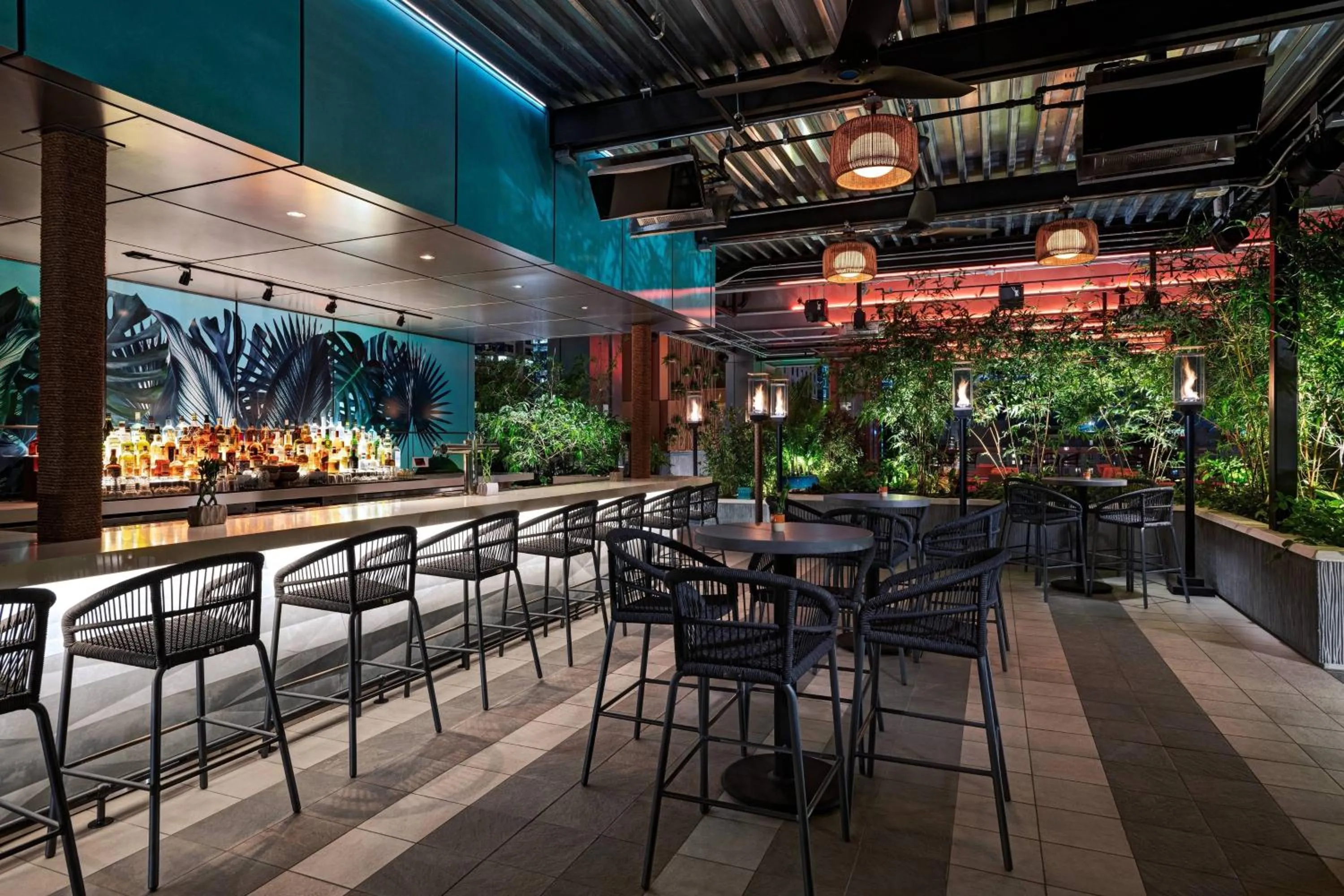 Lounge or bar in Austin Marriott Downtown