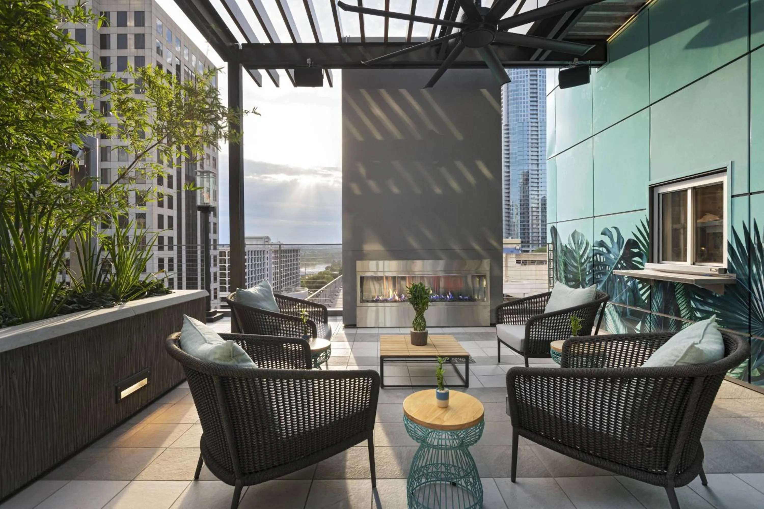 Lounge or bar in Austin Marriott Downtown