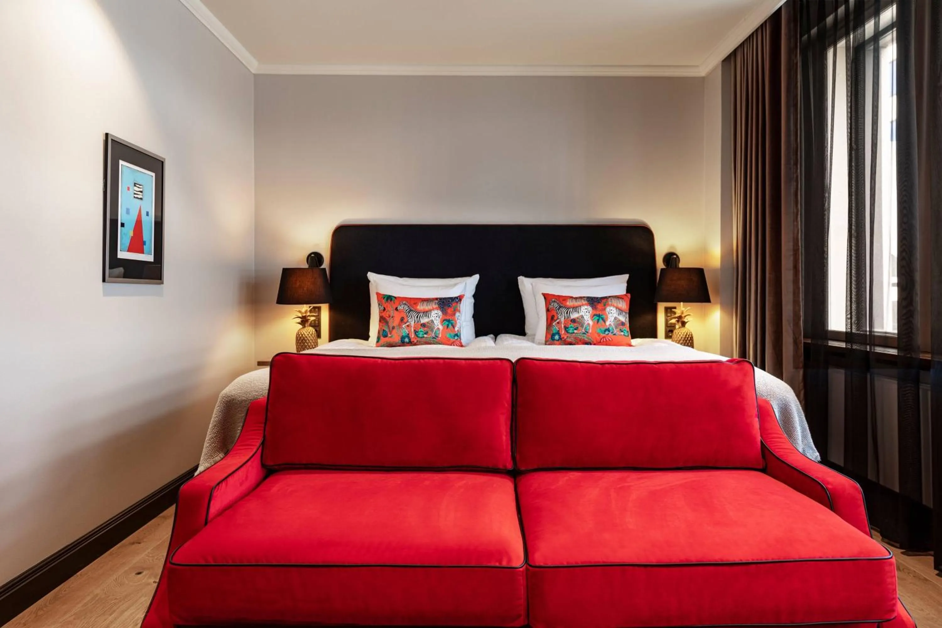 Photo of the whole room, Bed in Hotel U14, Autograph Collection