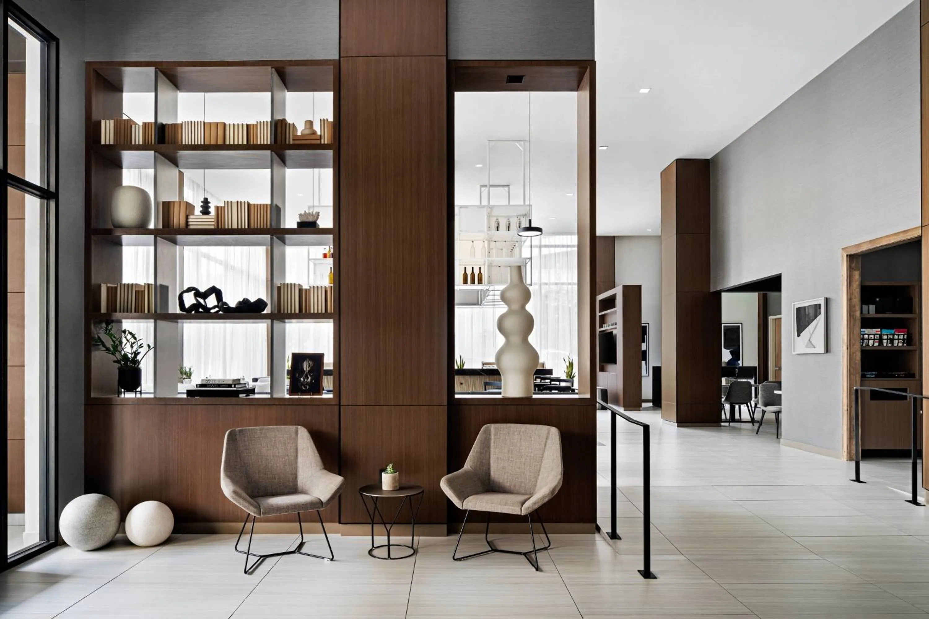 Lobby or reception in AC Hotel by Marriott Little Rock Downtown