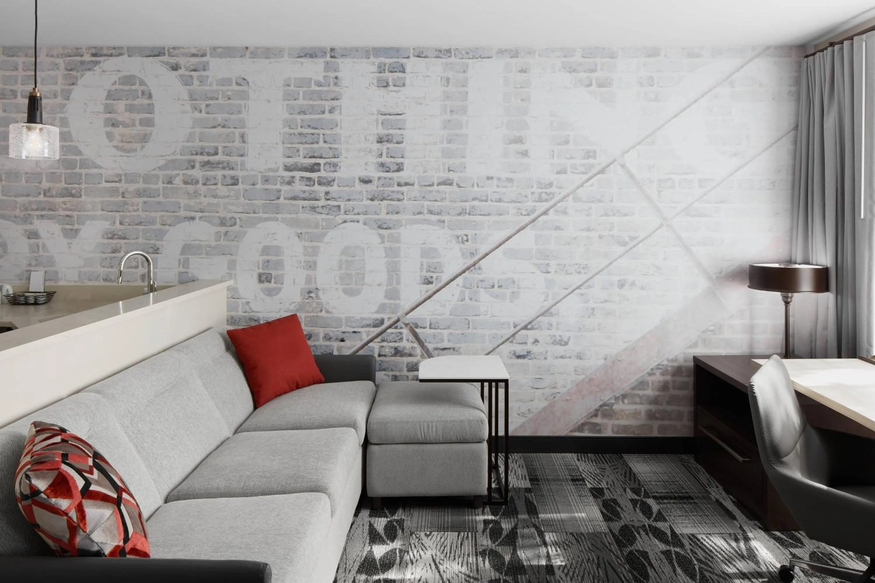 Living room in Residence Inn Richmond Midtown/Glenside