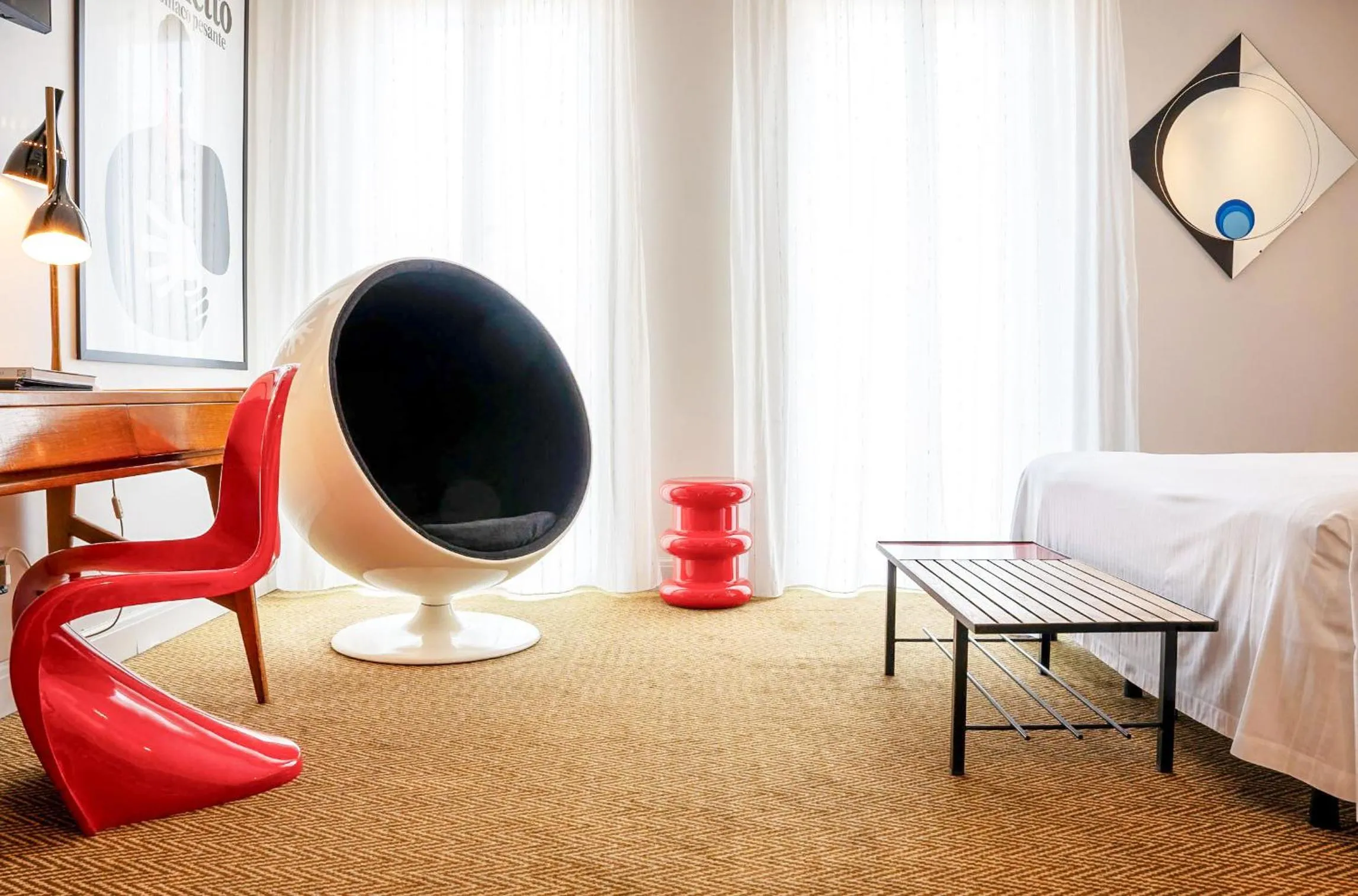 furniture, Bed in Boutique Hotel Trieste - Adults Only