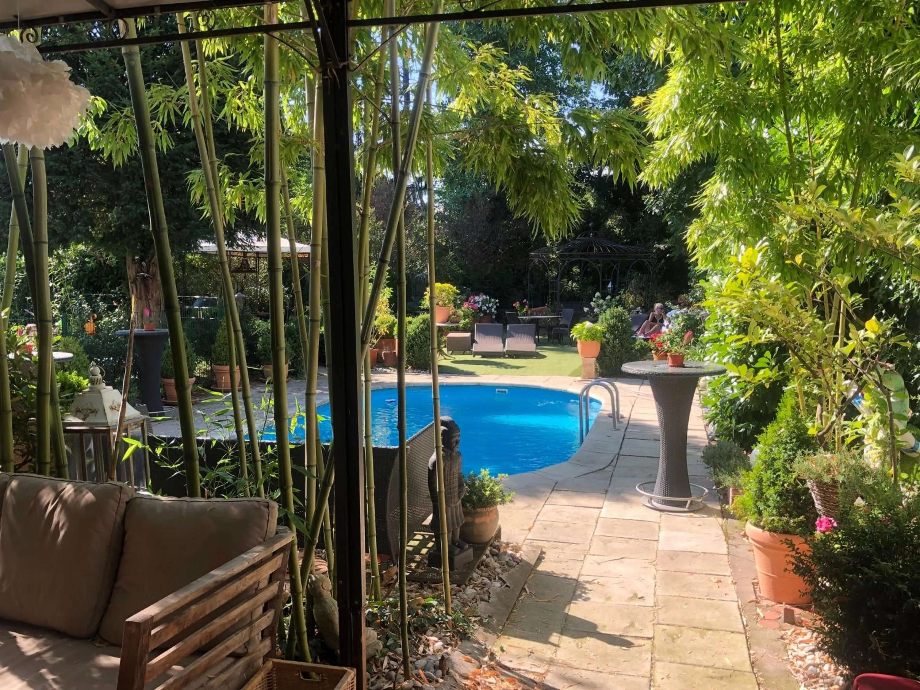 Garden in Hotel Ashley's Garden