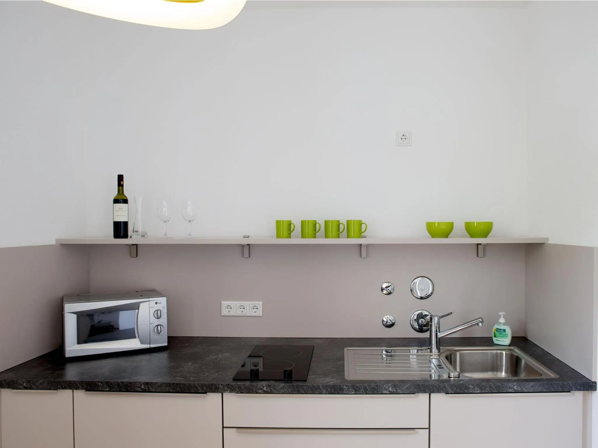Kitchen or kitchenette in Hotel Karolinger Hof