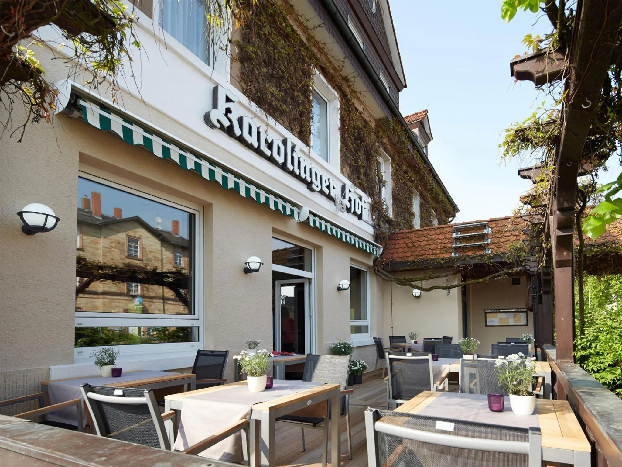 Balcony/Terrace in Hotel Karolinger Hof