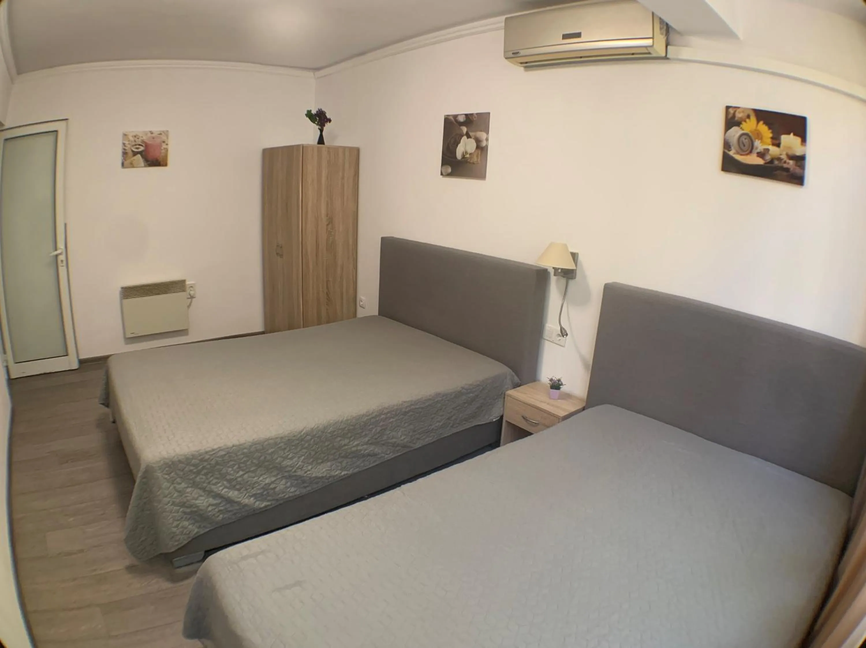 Living room, Bed in Samuil Apartments - Central Burgas