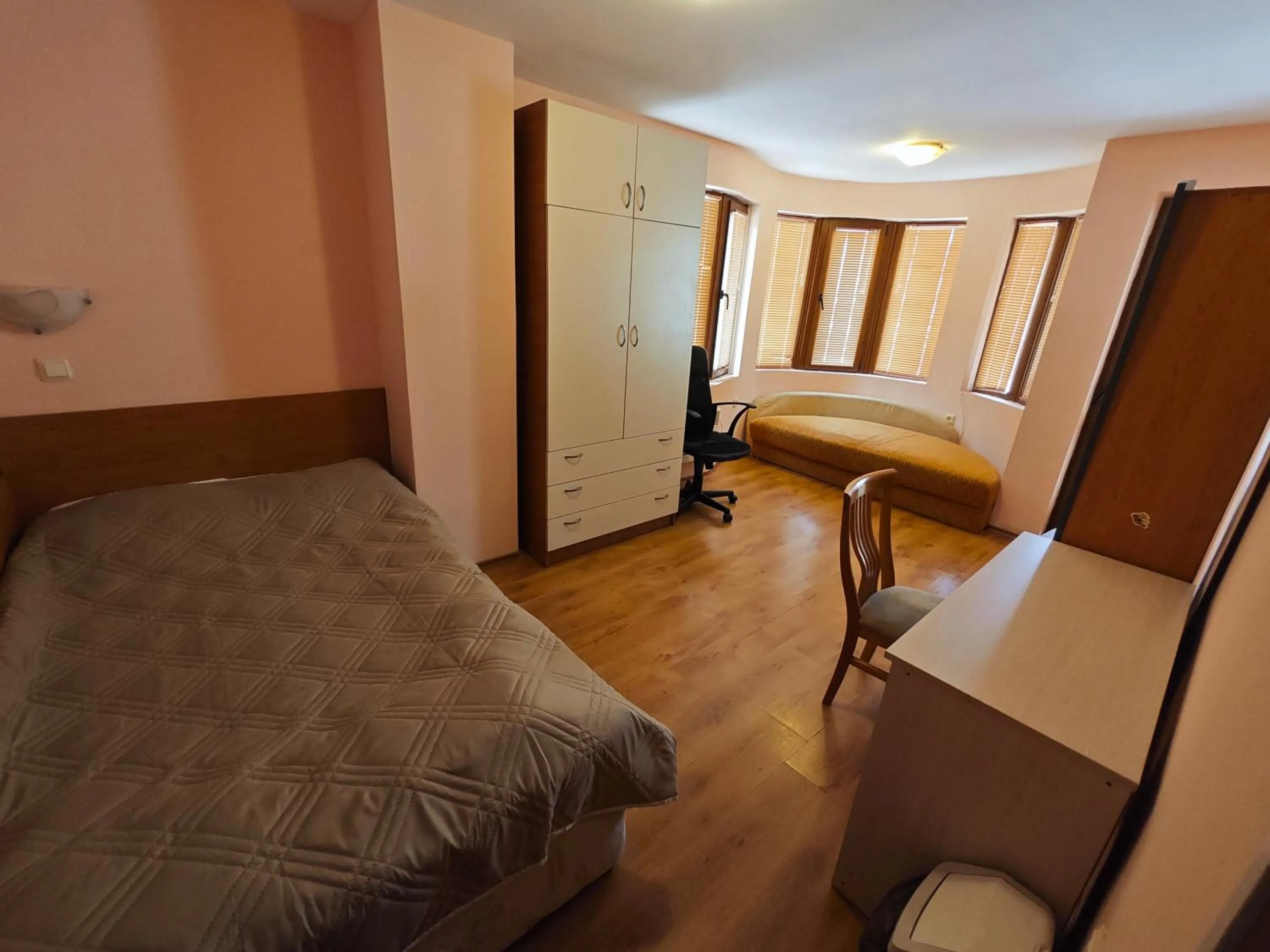 Bedroom, Bed in Samuil Apartments - Central Burgas
