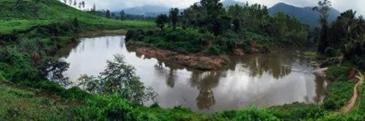 Lake view in Grassroots Wayanad, Valley-view Tents