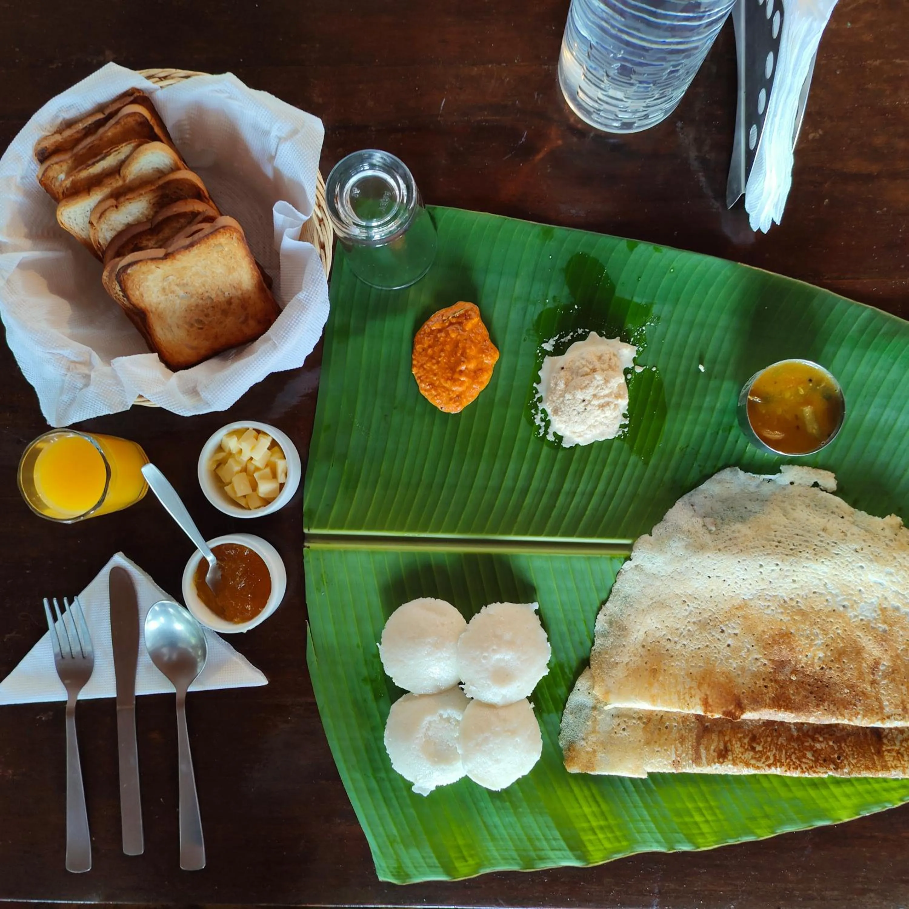 Breakfast in Grassroots Wayanad, Valley-view Tents