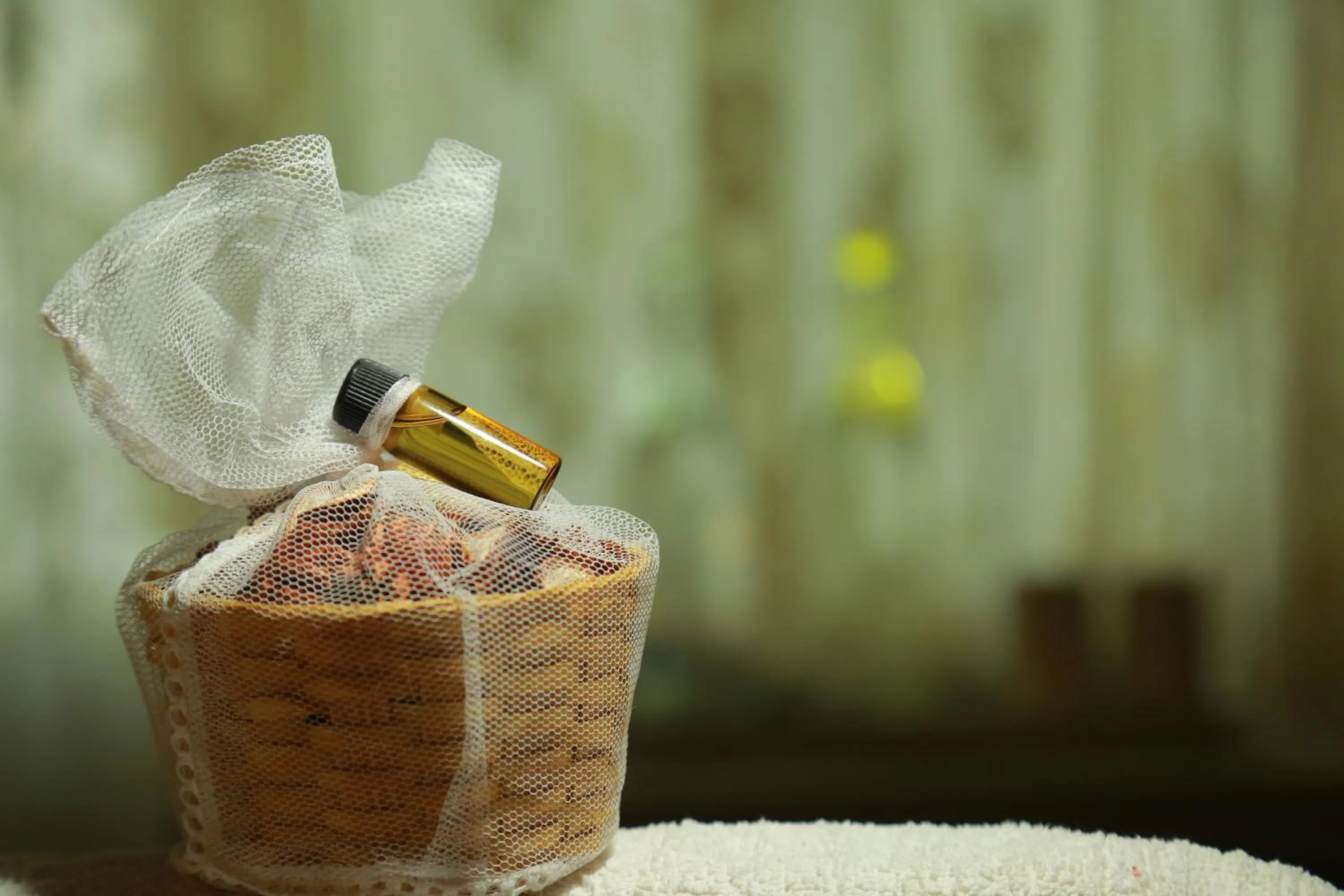 Decorative detail in Grassroots Wayanad, Valley-view Tents