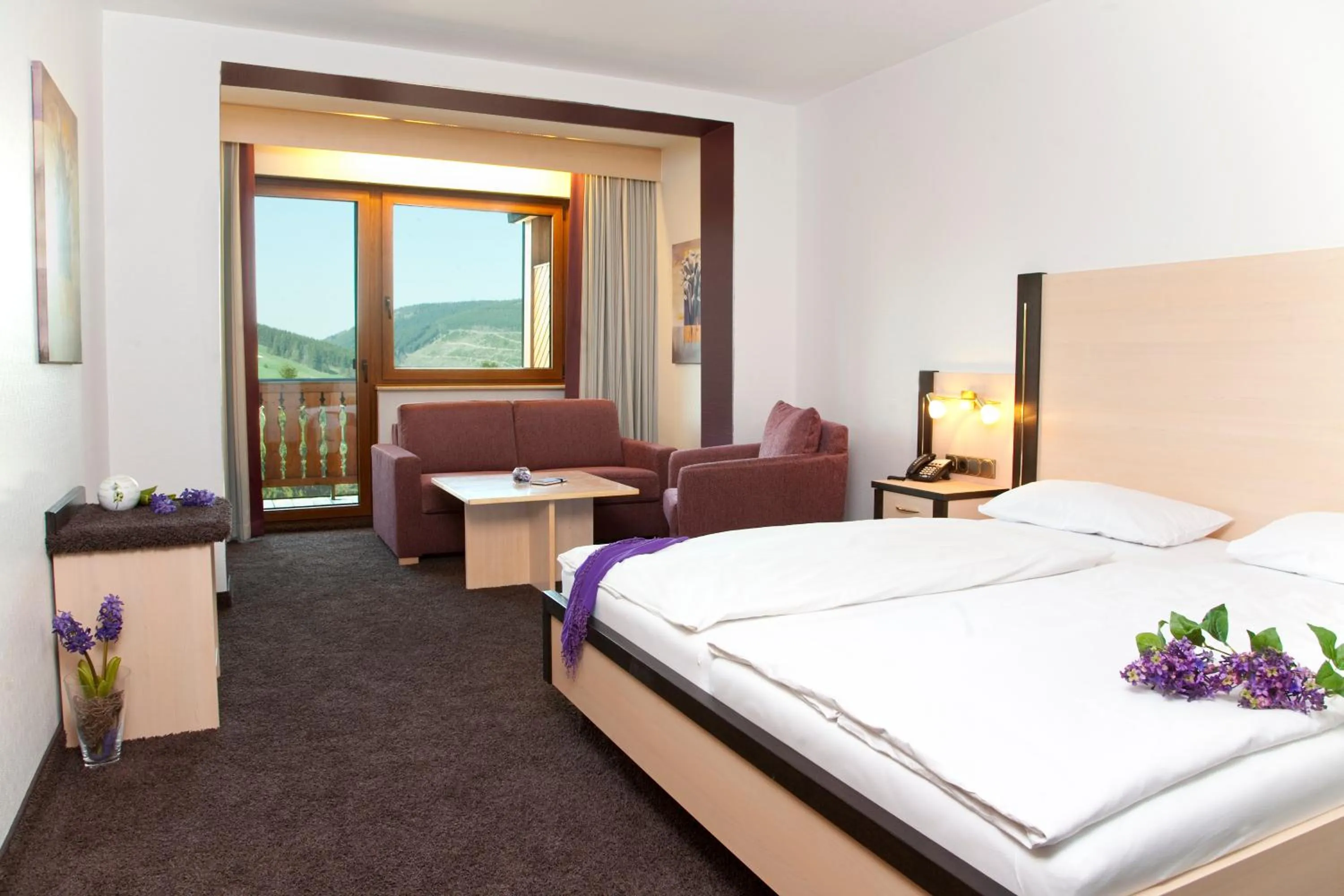 Bedroom, Bed in Wald Hotel Willingen