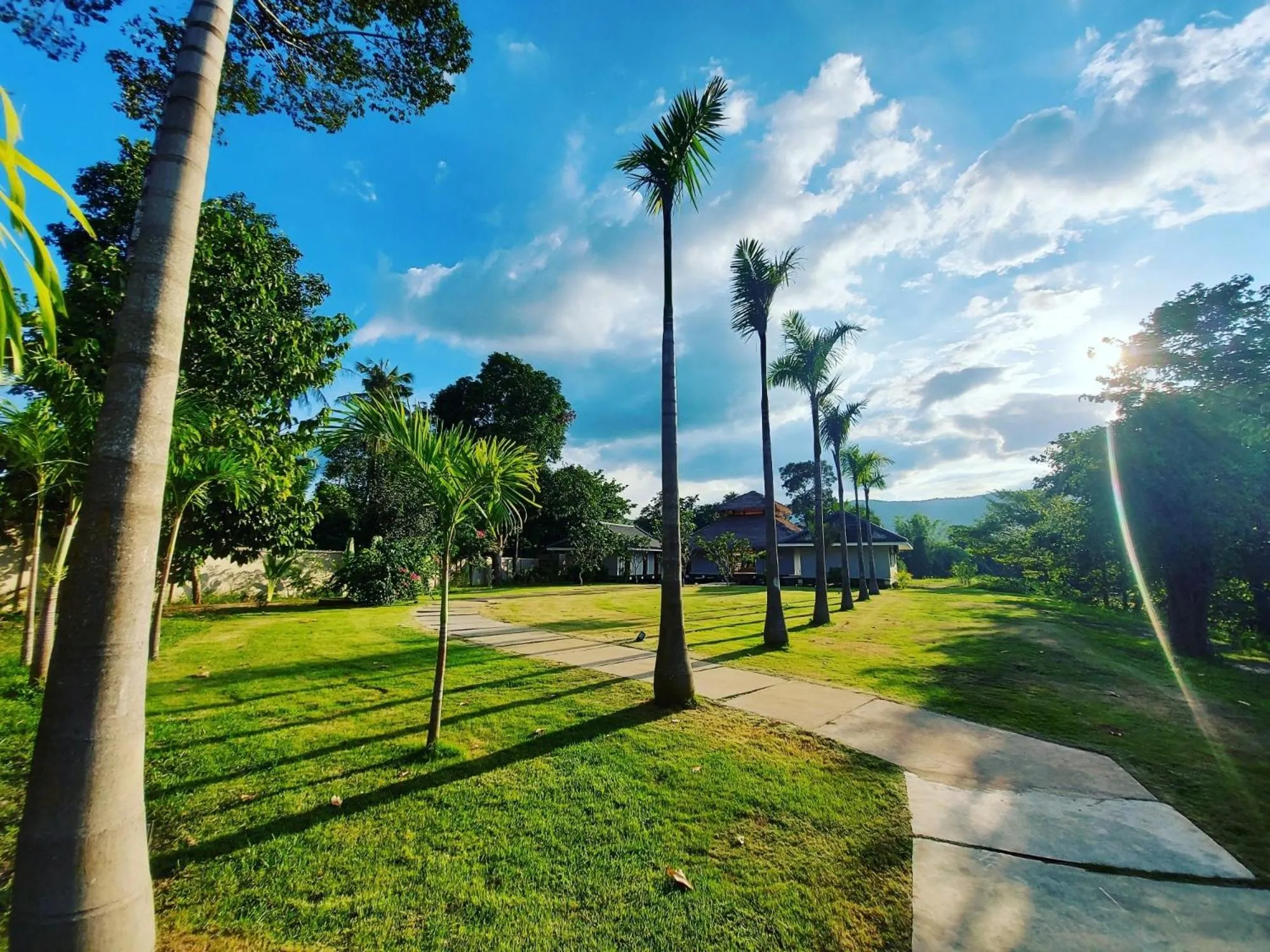 Garden in Khla Lodge