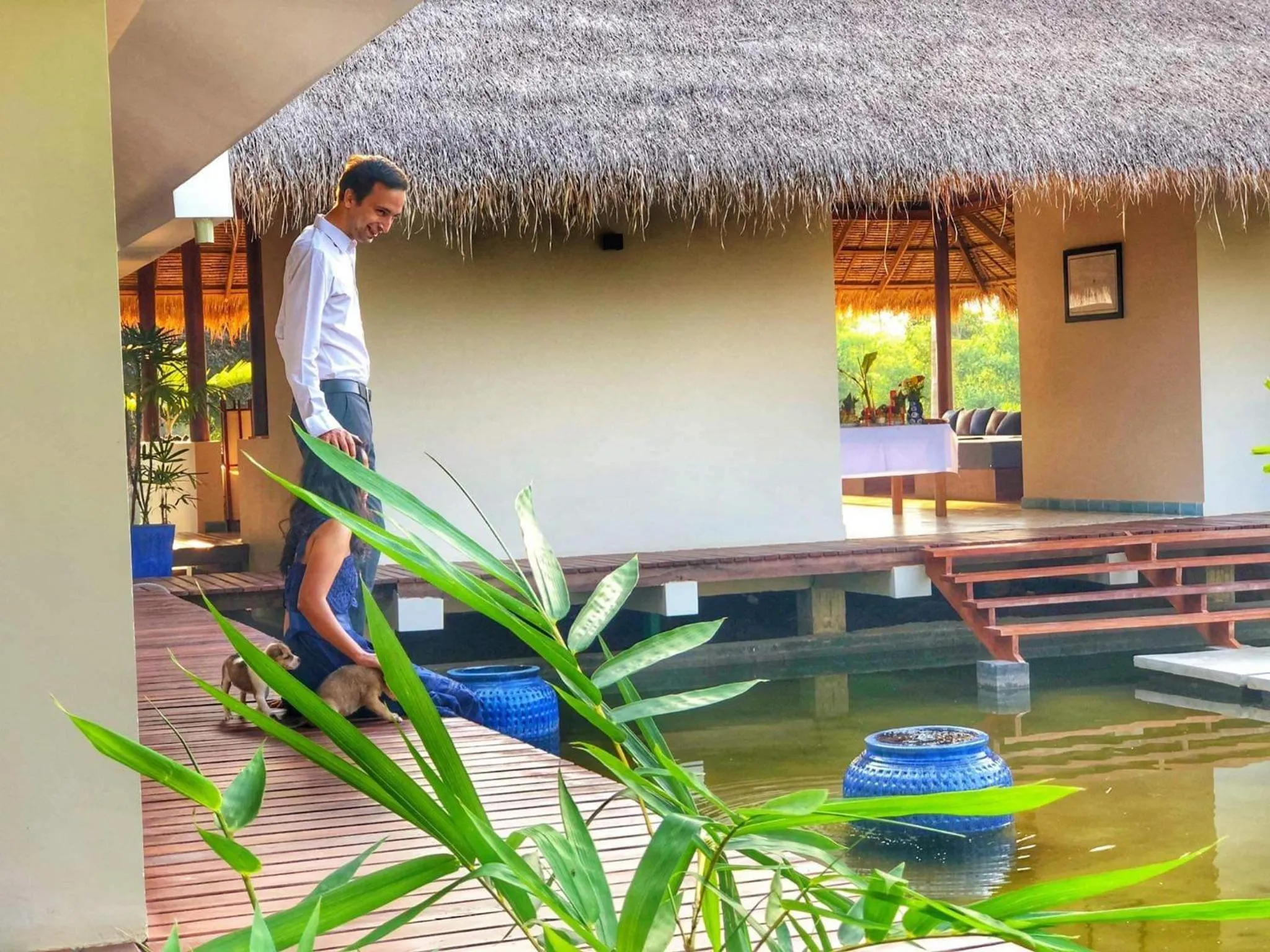 Lobby or reception in Khla Lodge