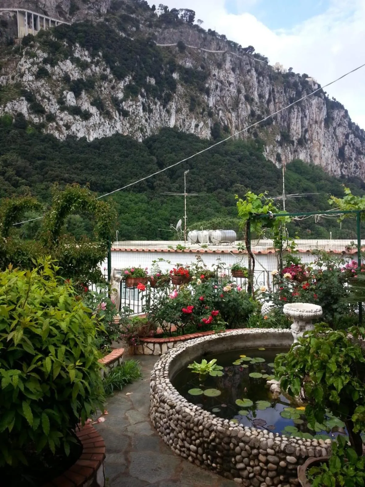 Garden view in Casa Palazzo a Mare