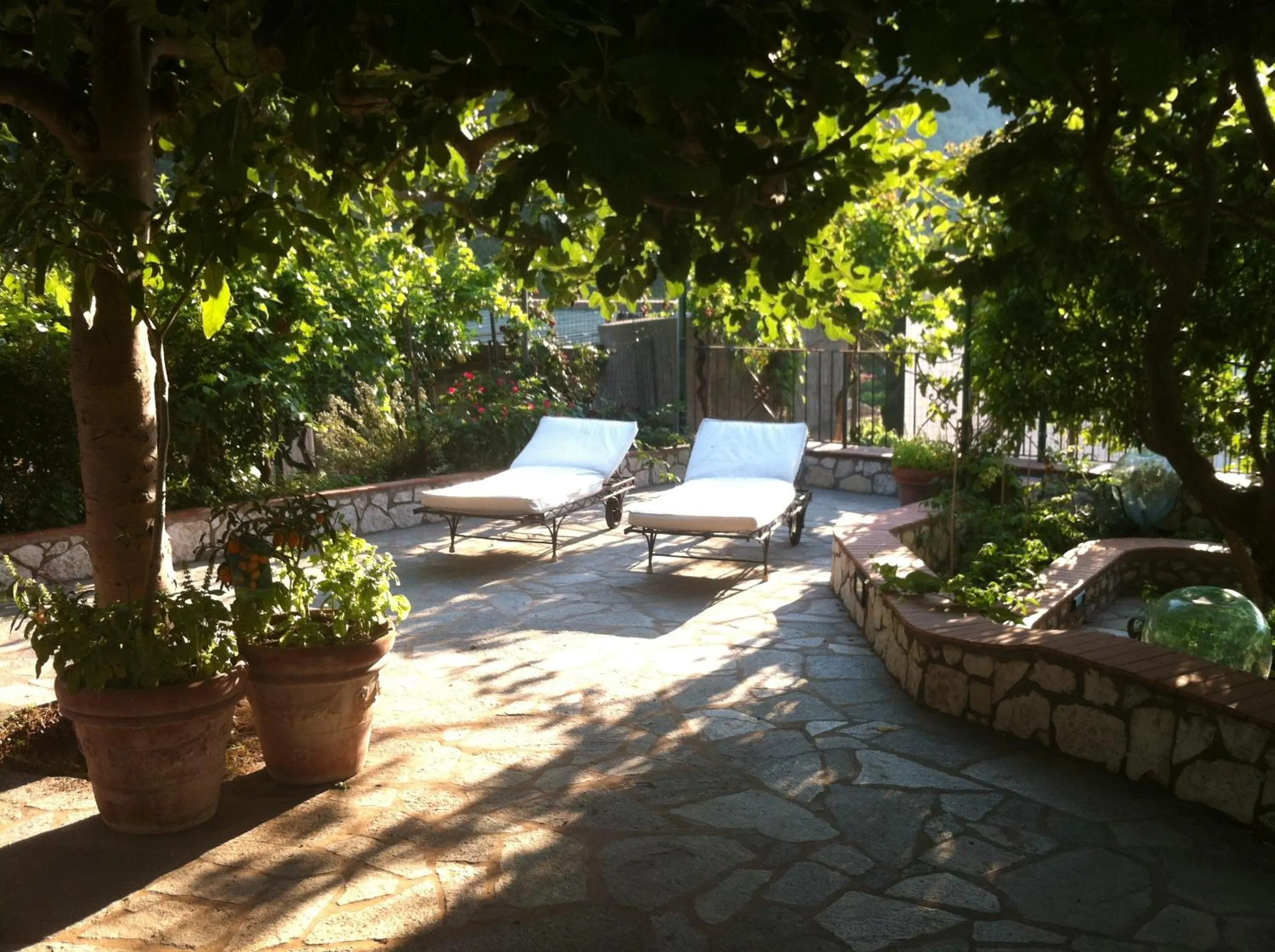 Garden in Casa Palazzo a Mare