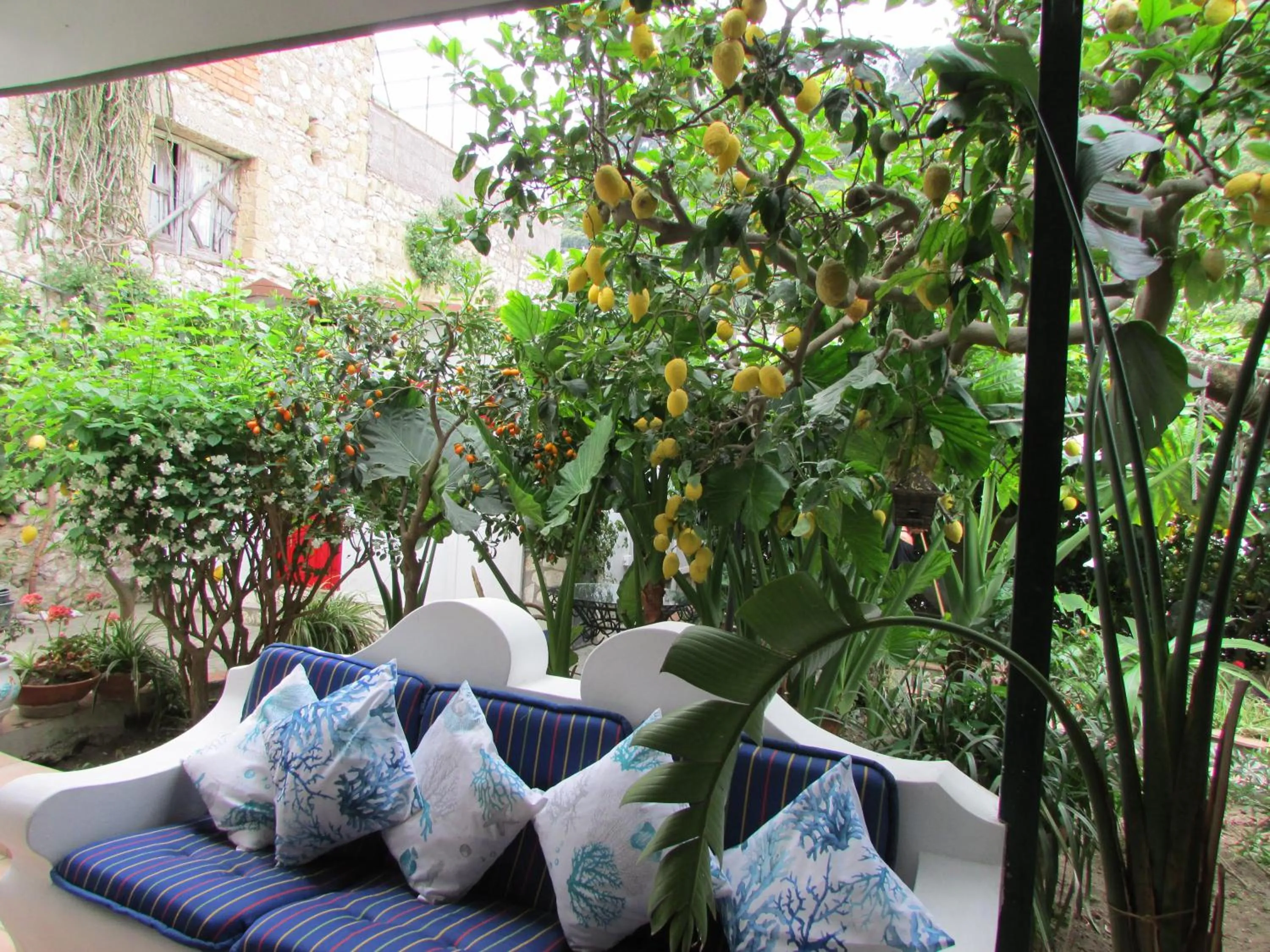 Patio in Casa Palazzo a Mare