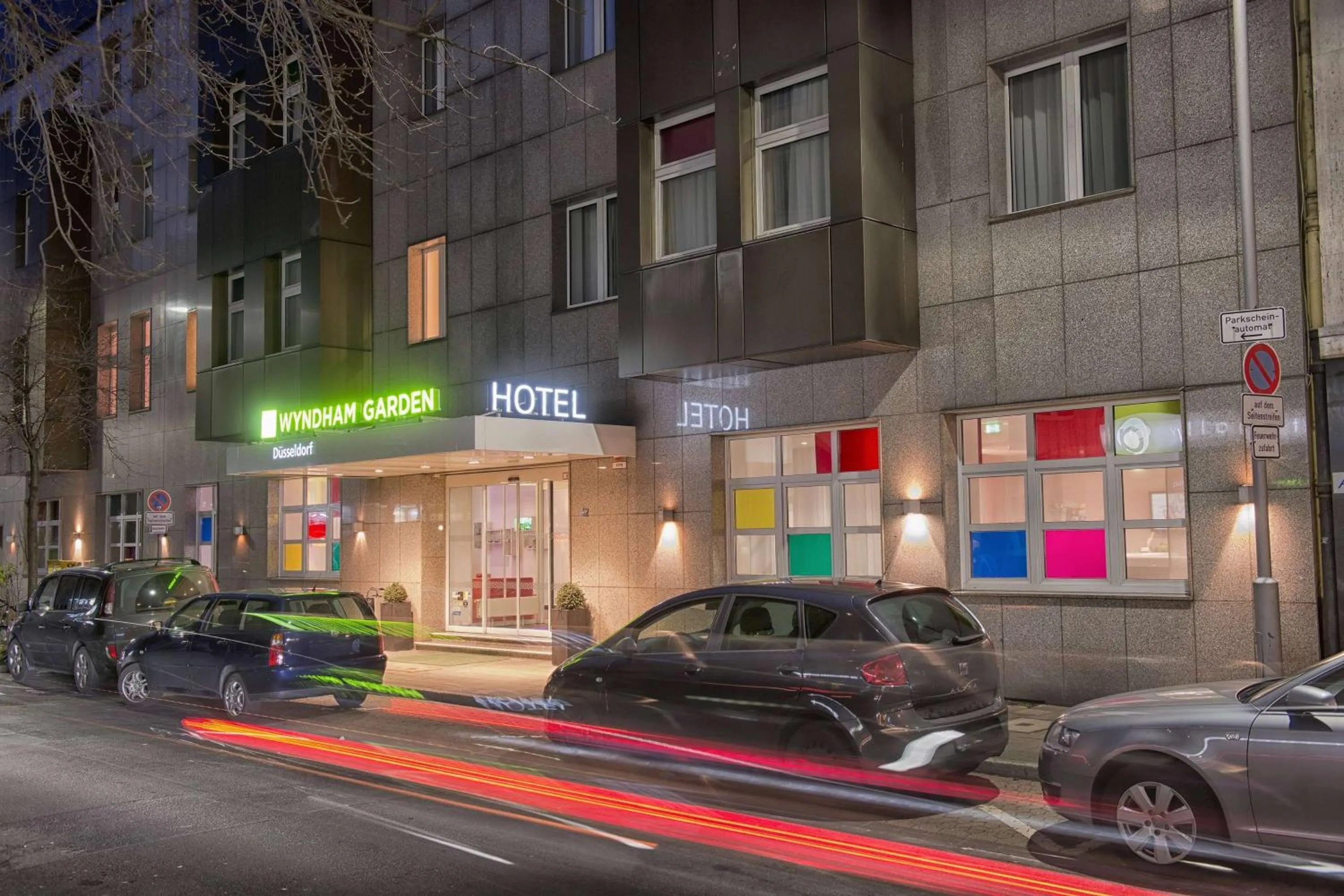 Property building in Wyndham Garden Duesseldorf City Centre Koenigsallee