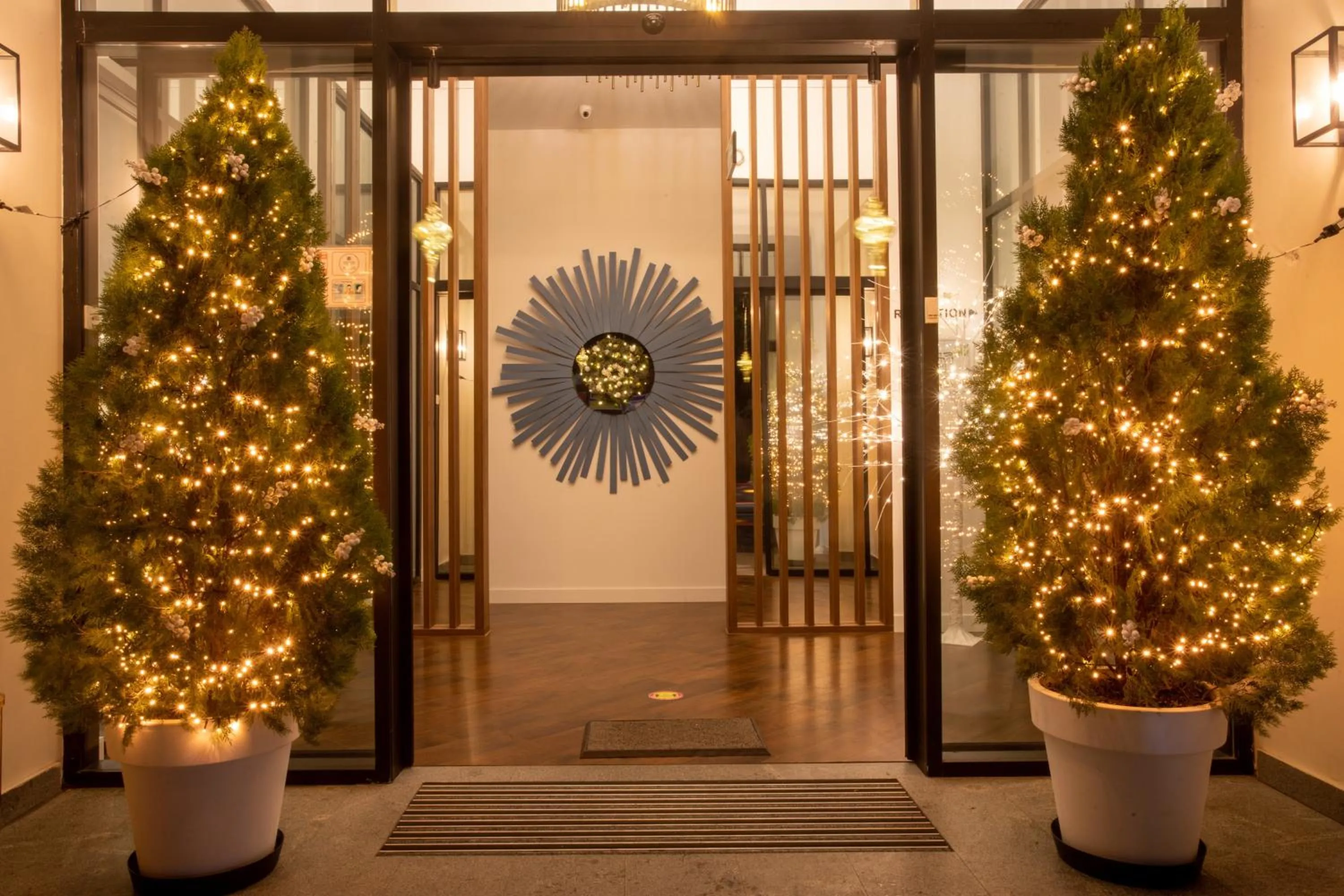 Facade/entrance in Newport Hotel Kutaisi