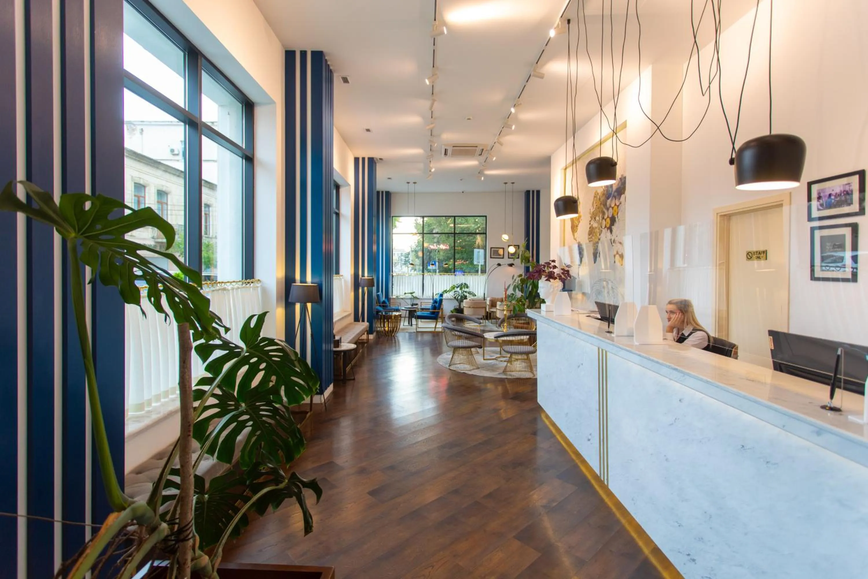 Lobby or reception in Newport Hotel Kutaisi