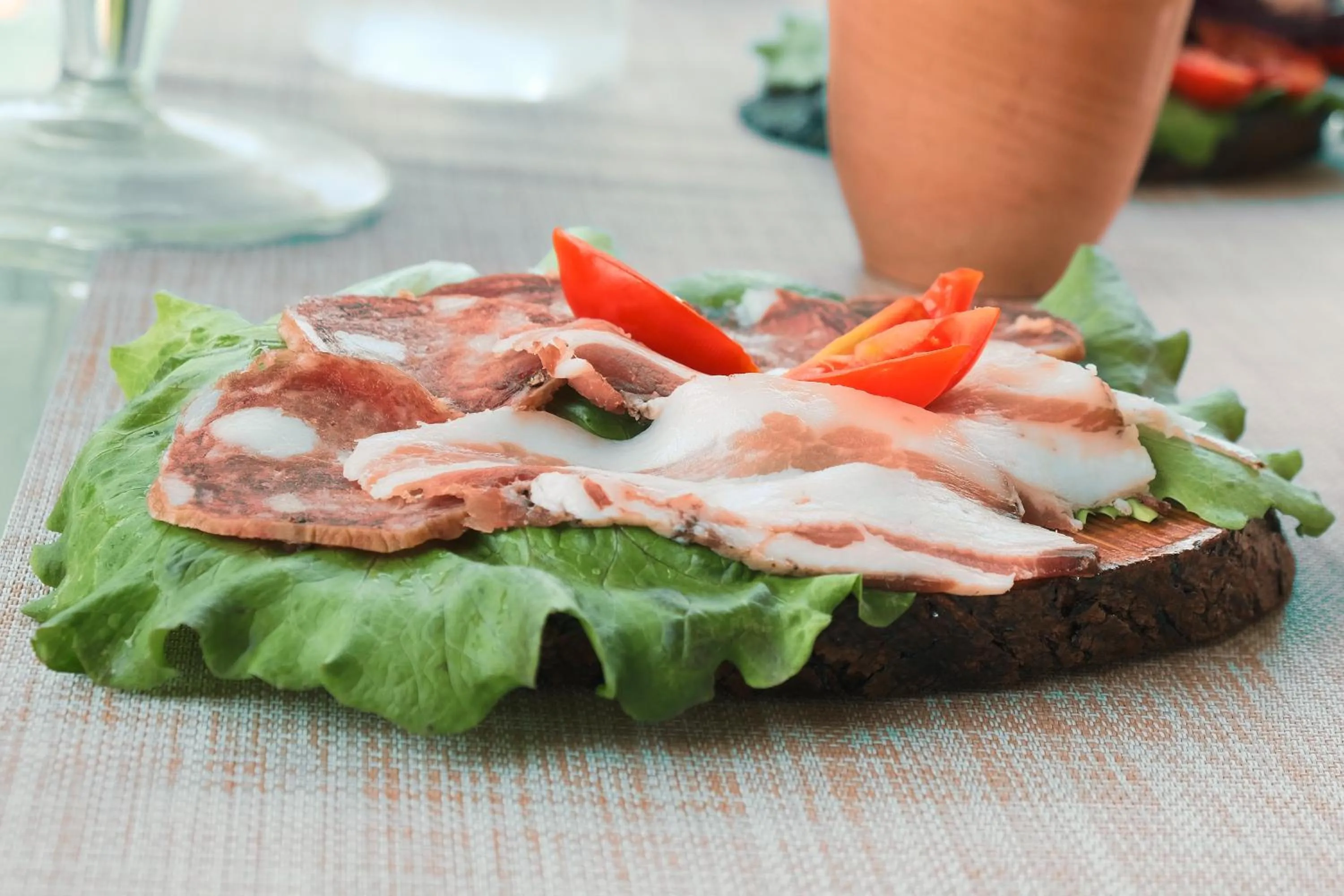 Food and drinks in B&B Maria Grazia