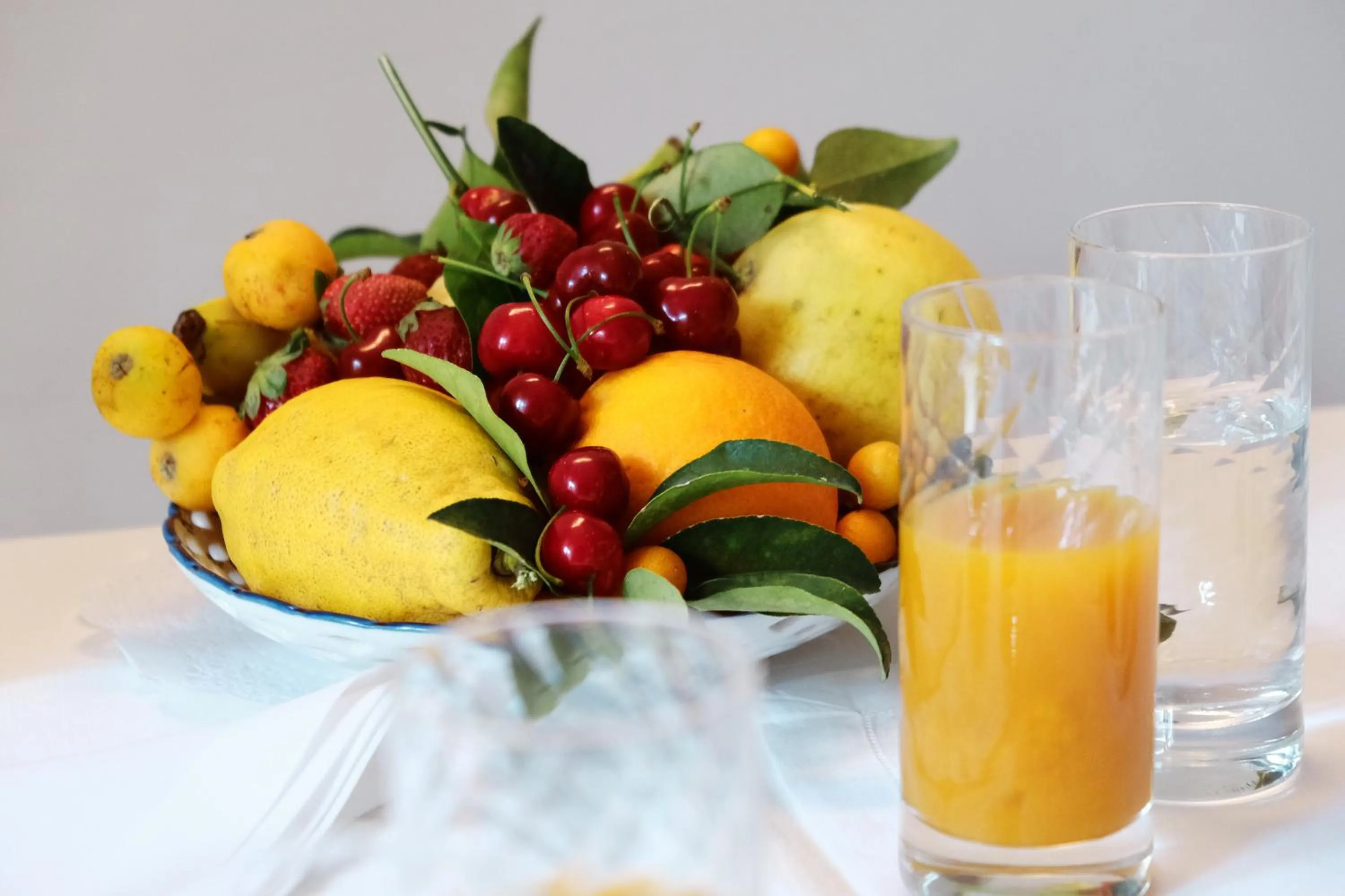 Food and drinks in B&B Maria Grazia