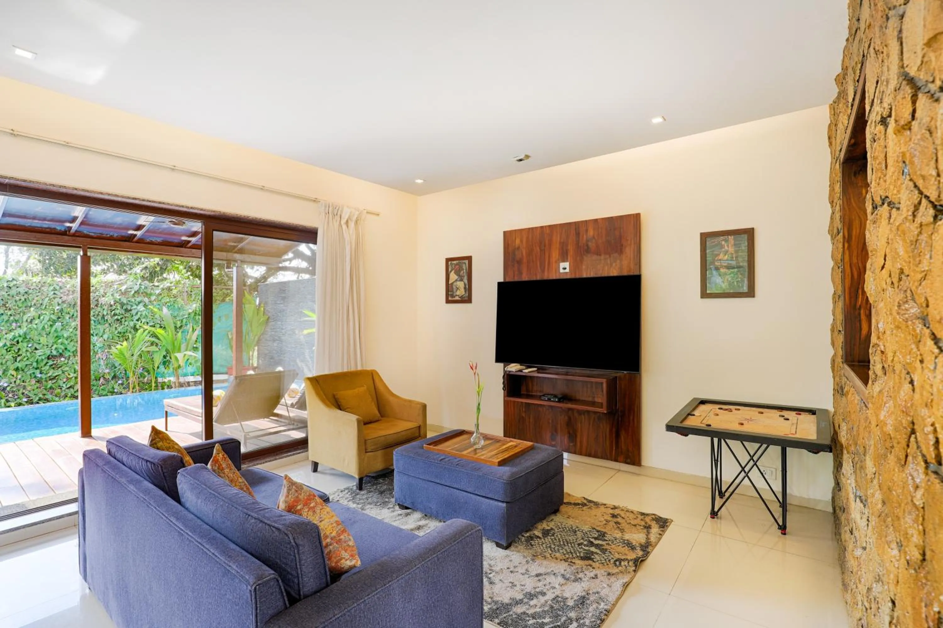 TV and multimedia in Tropicana Resort & Spa Alibaug, A Club Mahindra Associate