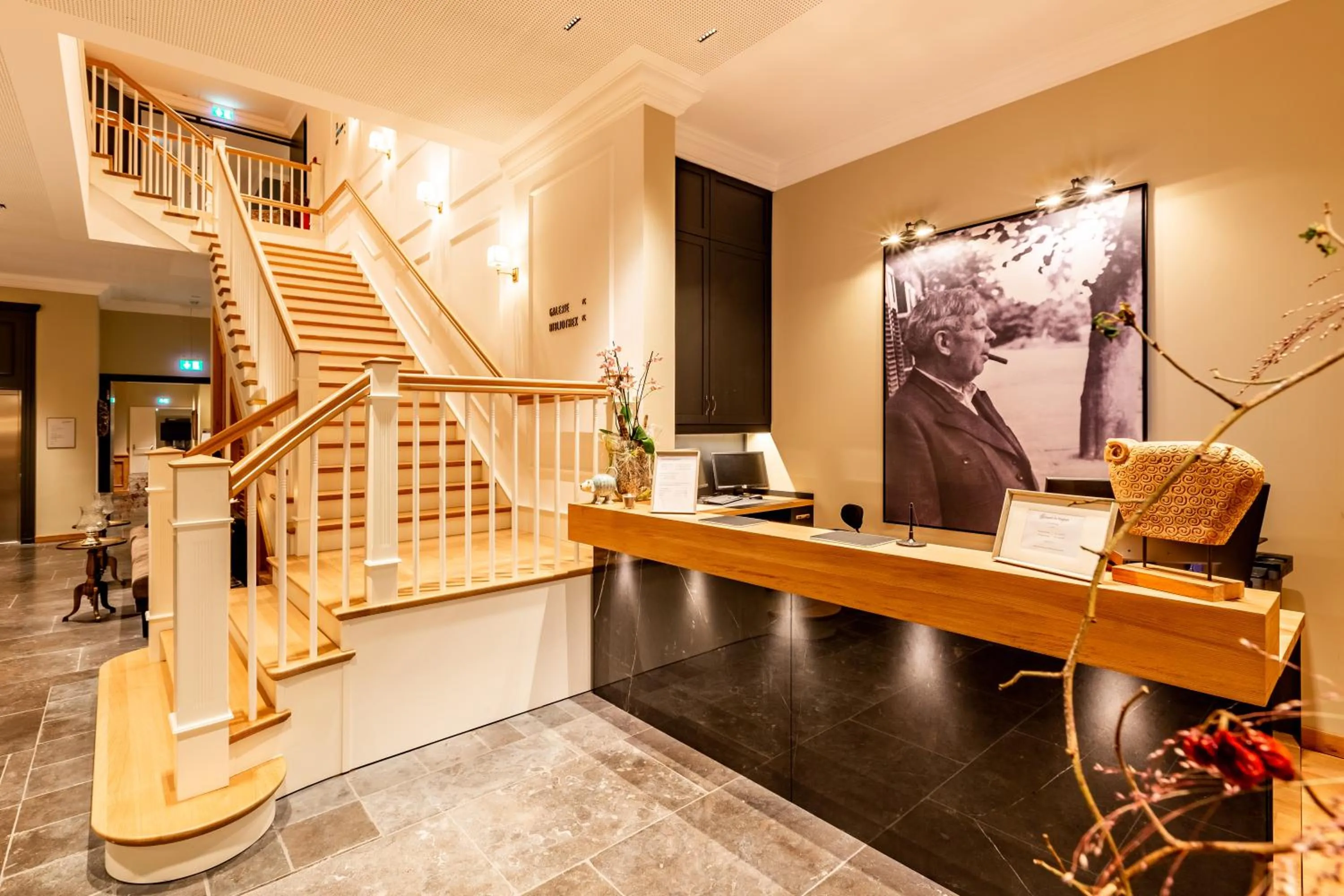 Lobby or reception in Gut Altona