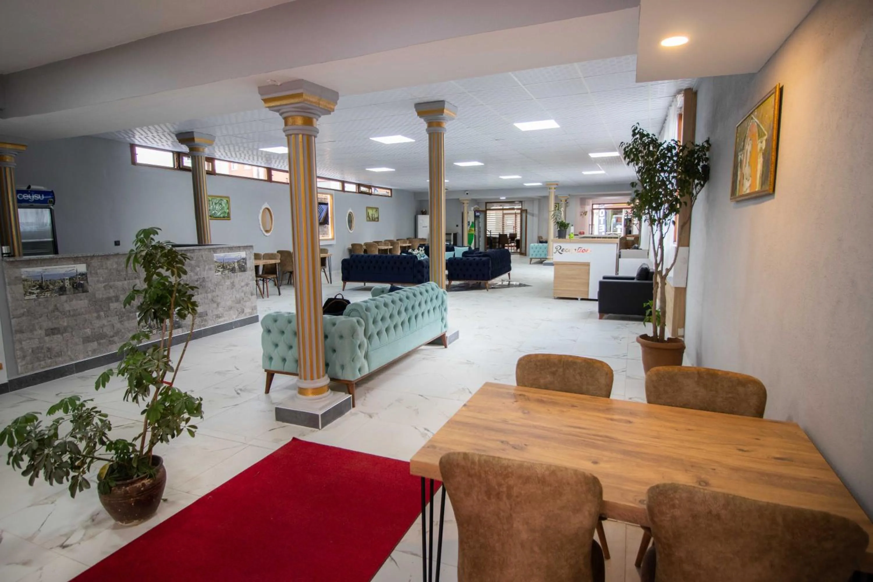 Communal lounge/ TV room in Ersoy İkiz Otel