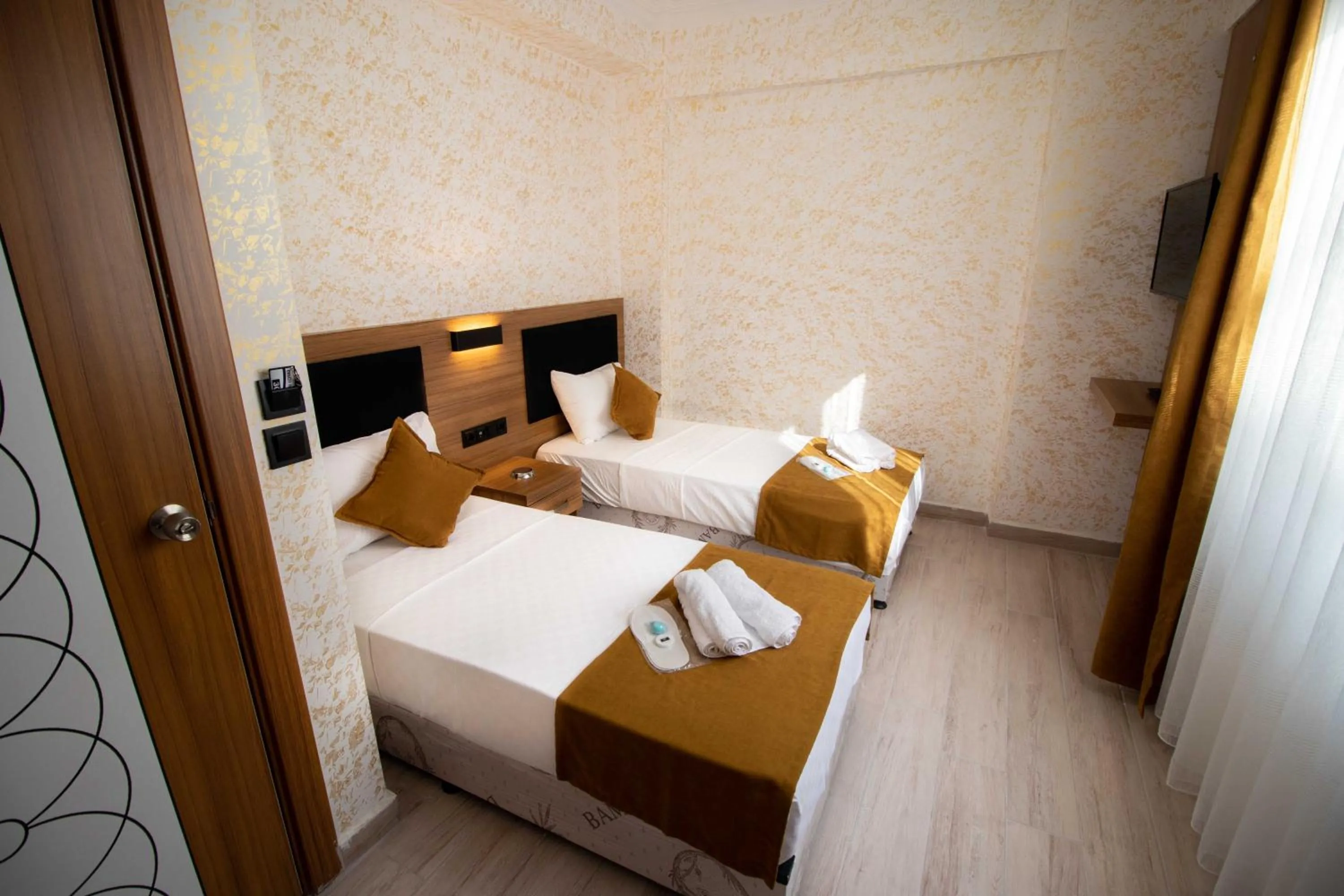 Bed in Ersoy İkiz Otel
