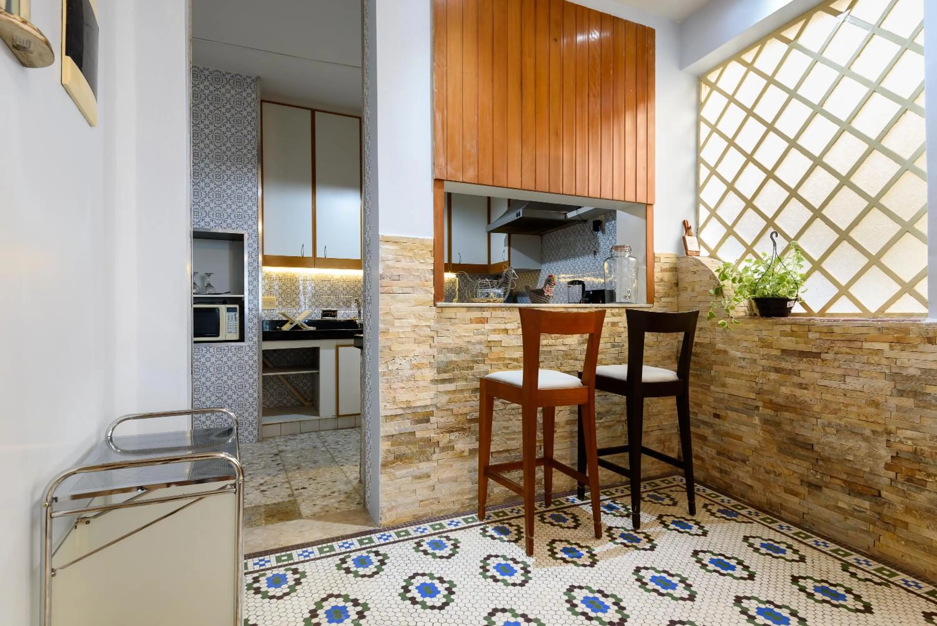 Kitchen or kitchenette in Santa Teresa Junto à Natureza