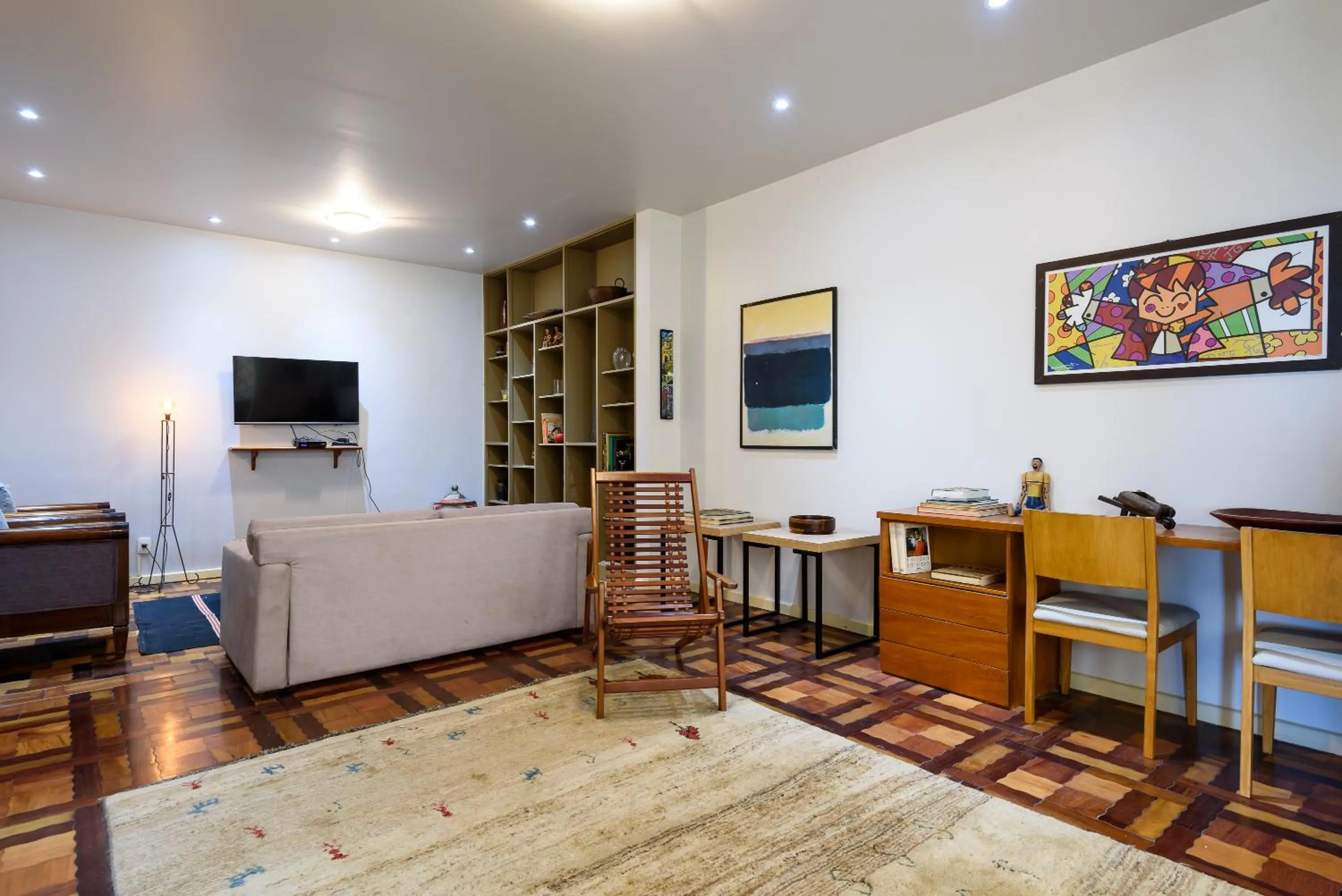 Living room in Santa Teresa Junto à Natureza