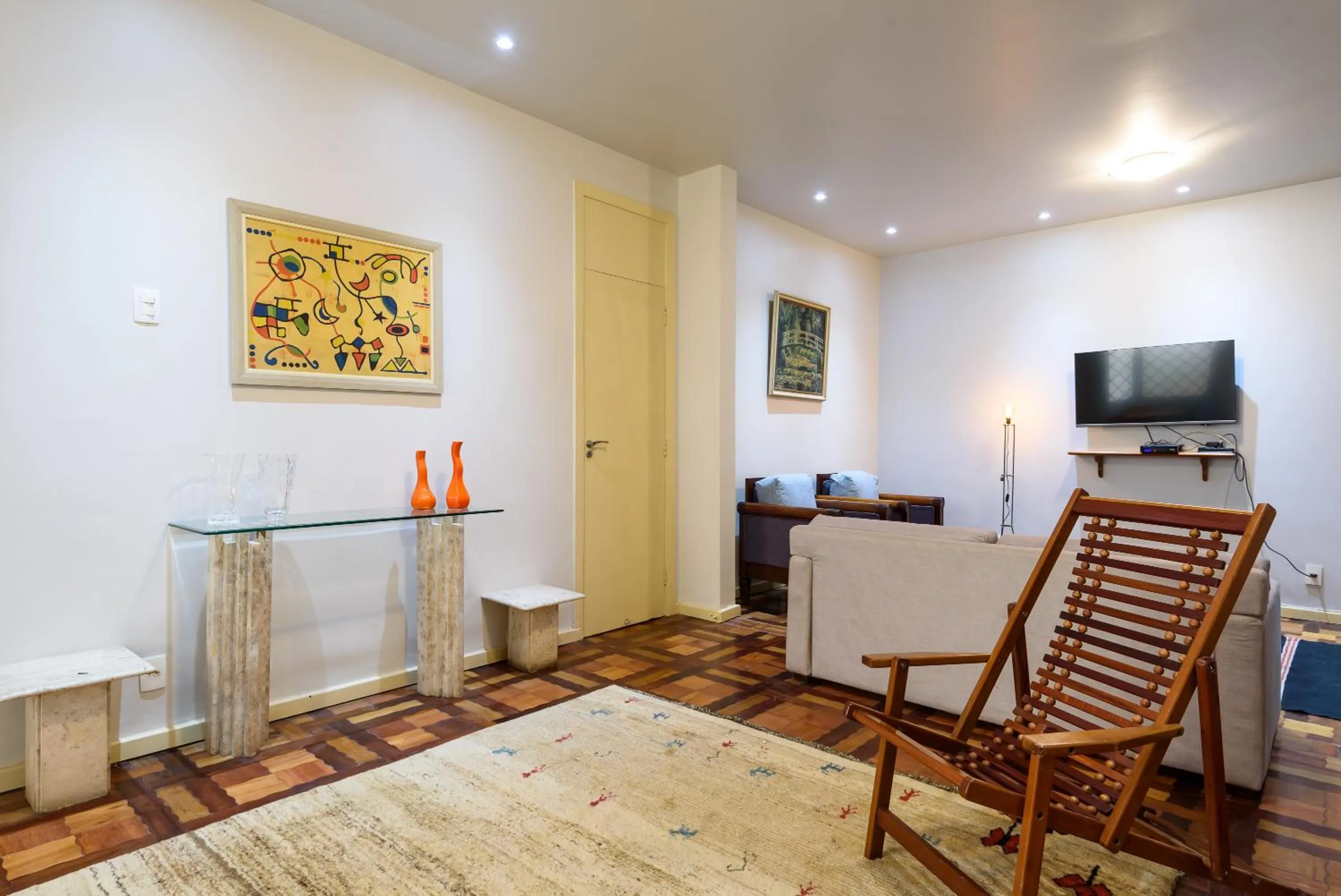 Living room in Santa Teresa Junto à Natureza