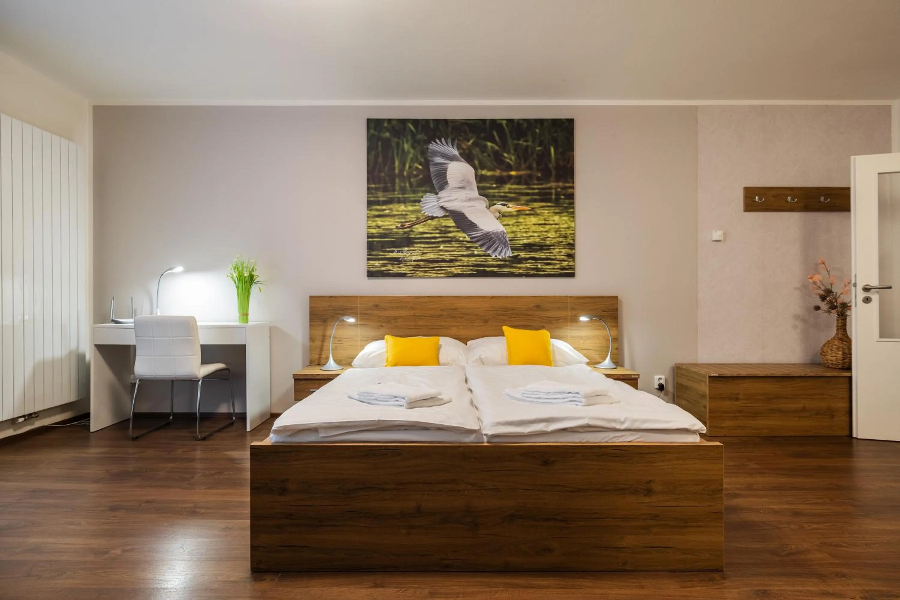 Bed in Apartmány Viva Třeboň