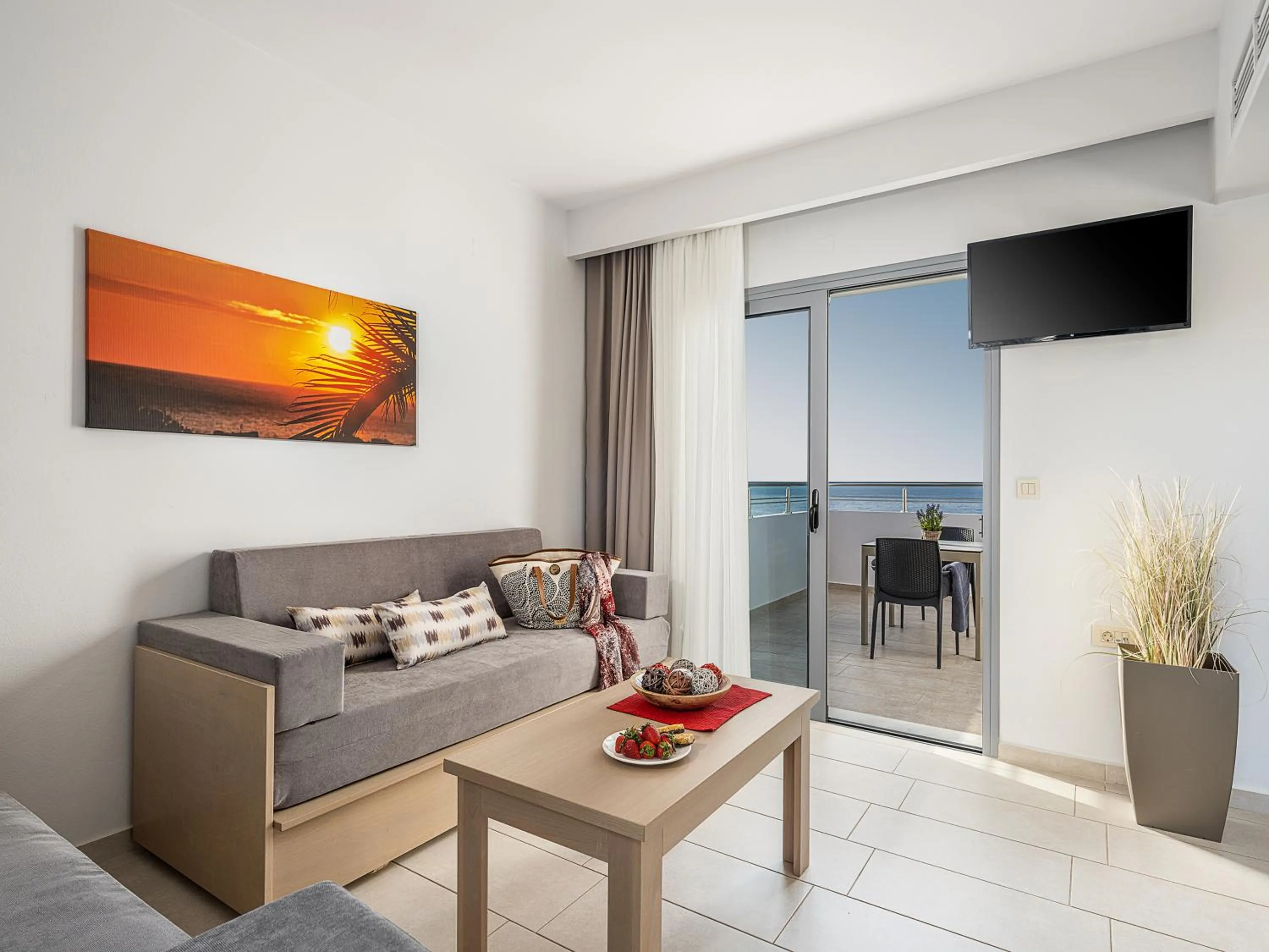 Balcony/Terrace in Sunset Elafonisi Apartments