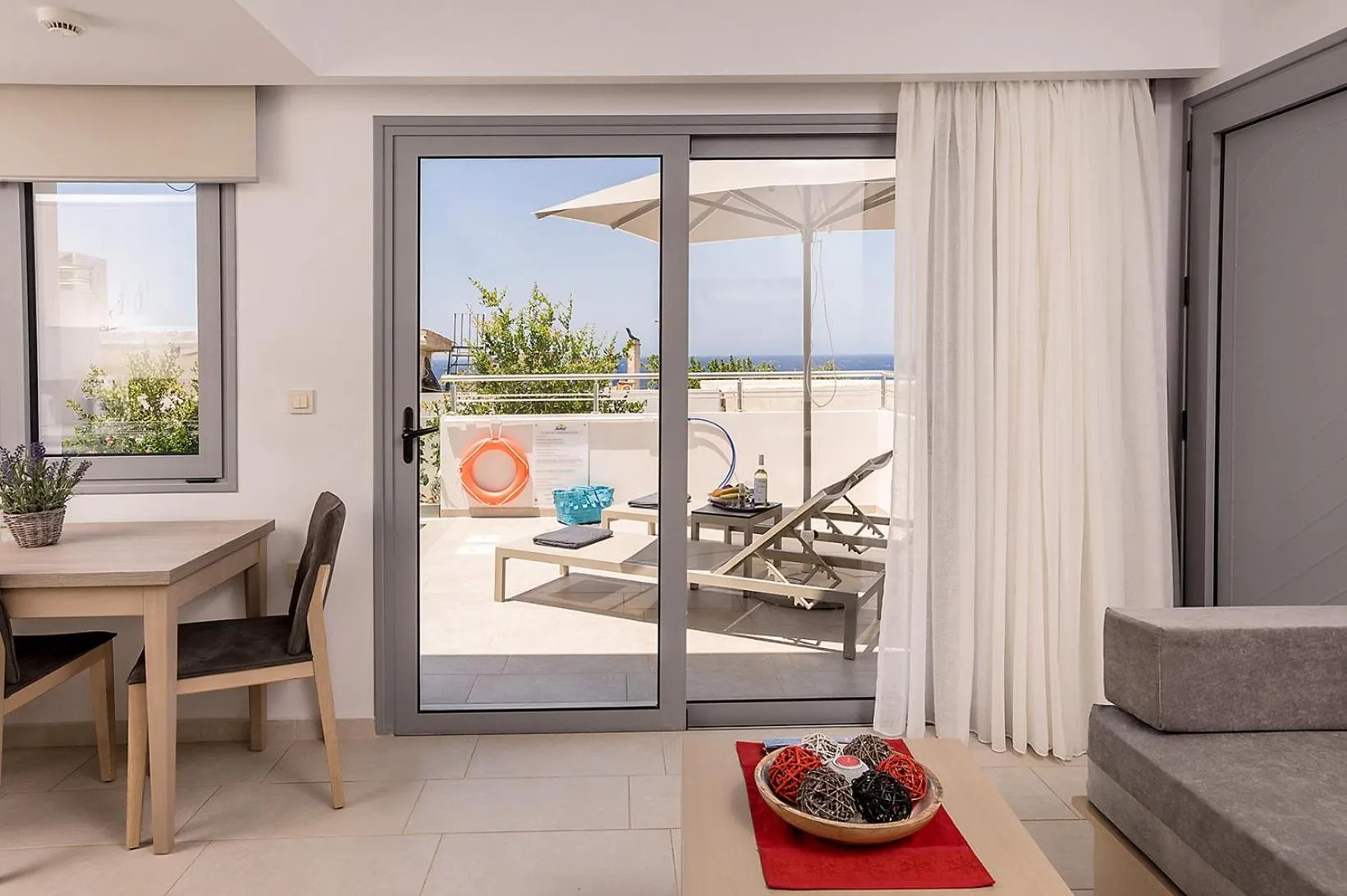 Balcony/Terrace in Sunset Elafonisi Apartments