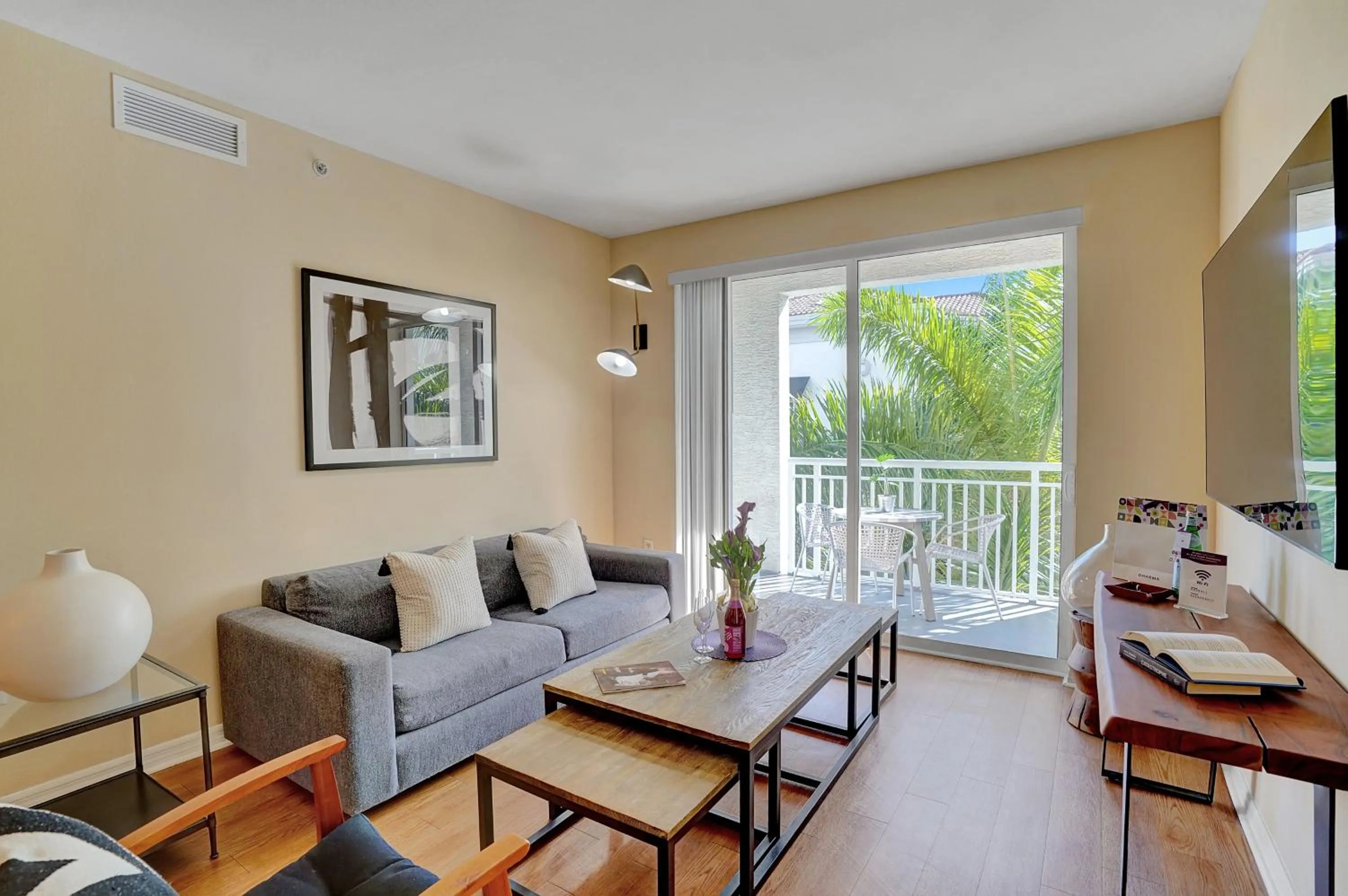 Balcony/Terrace in Dharma Home Suites South Miami at Red Road Commons