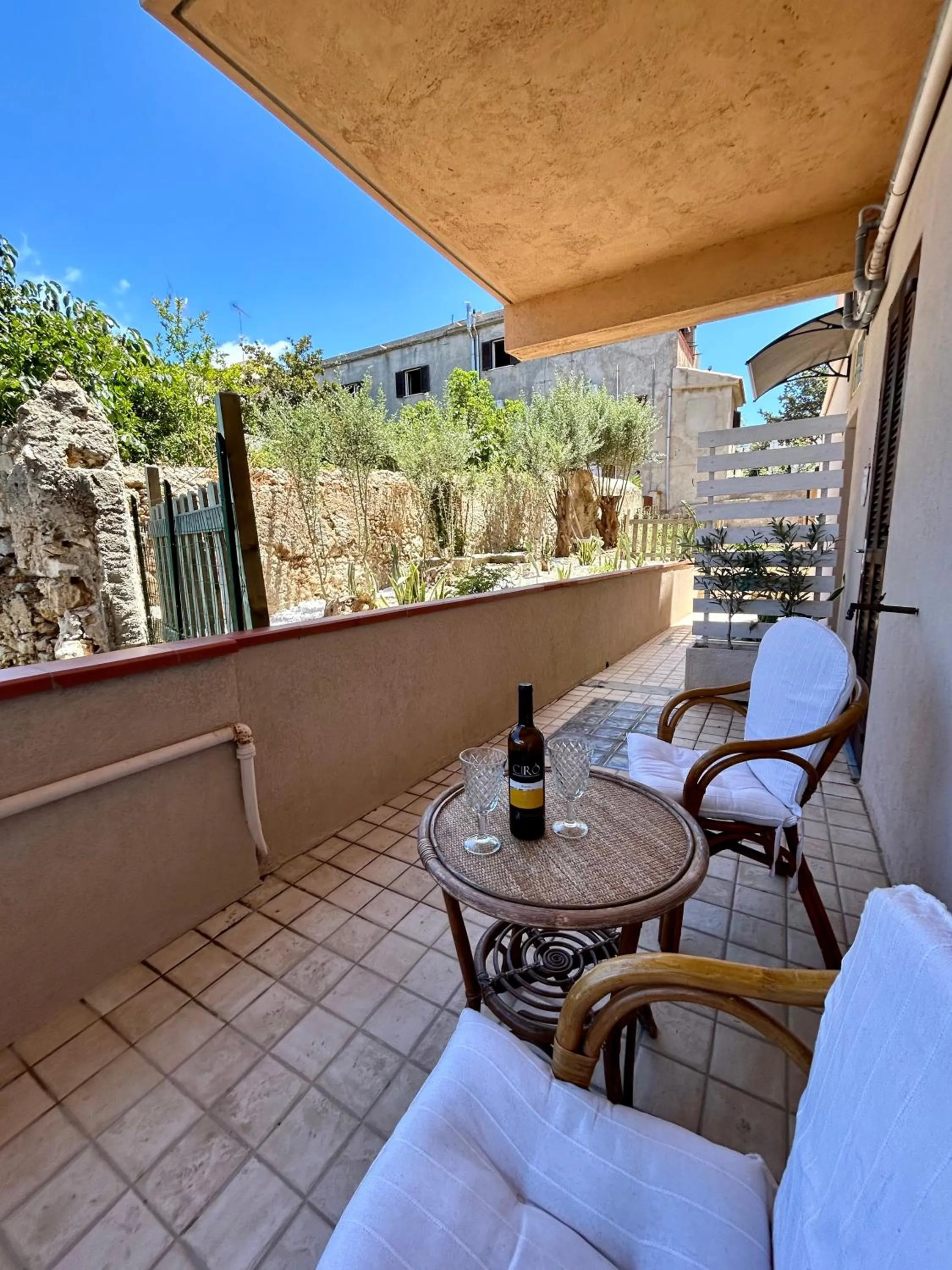Balcony/Terrace in Arcobaleno Tropea centro
