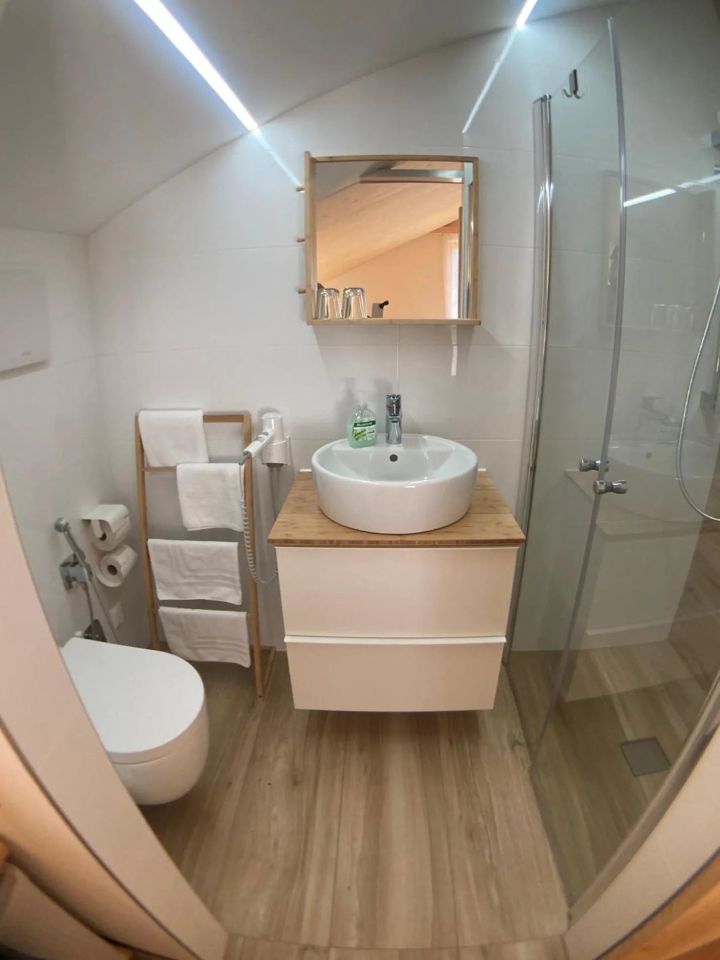 Bathroom in Seehotel am Hallstättersee modern rooms