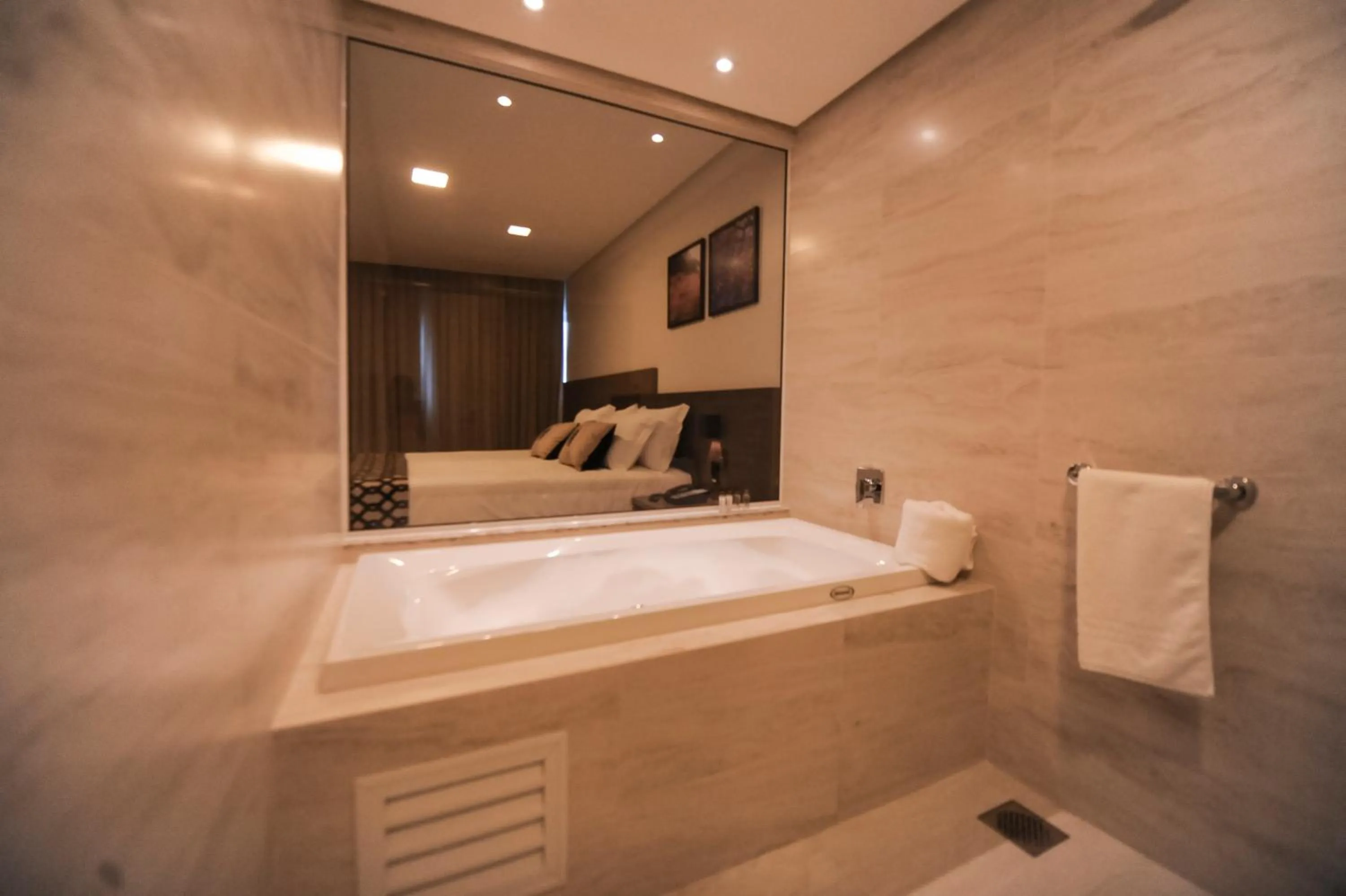 Bed in Figueiras Hotel & Eventos