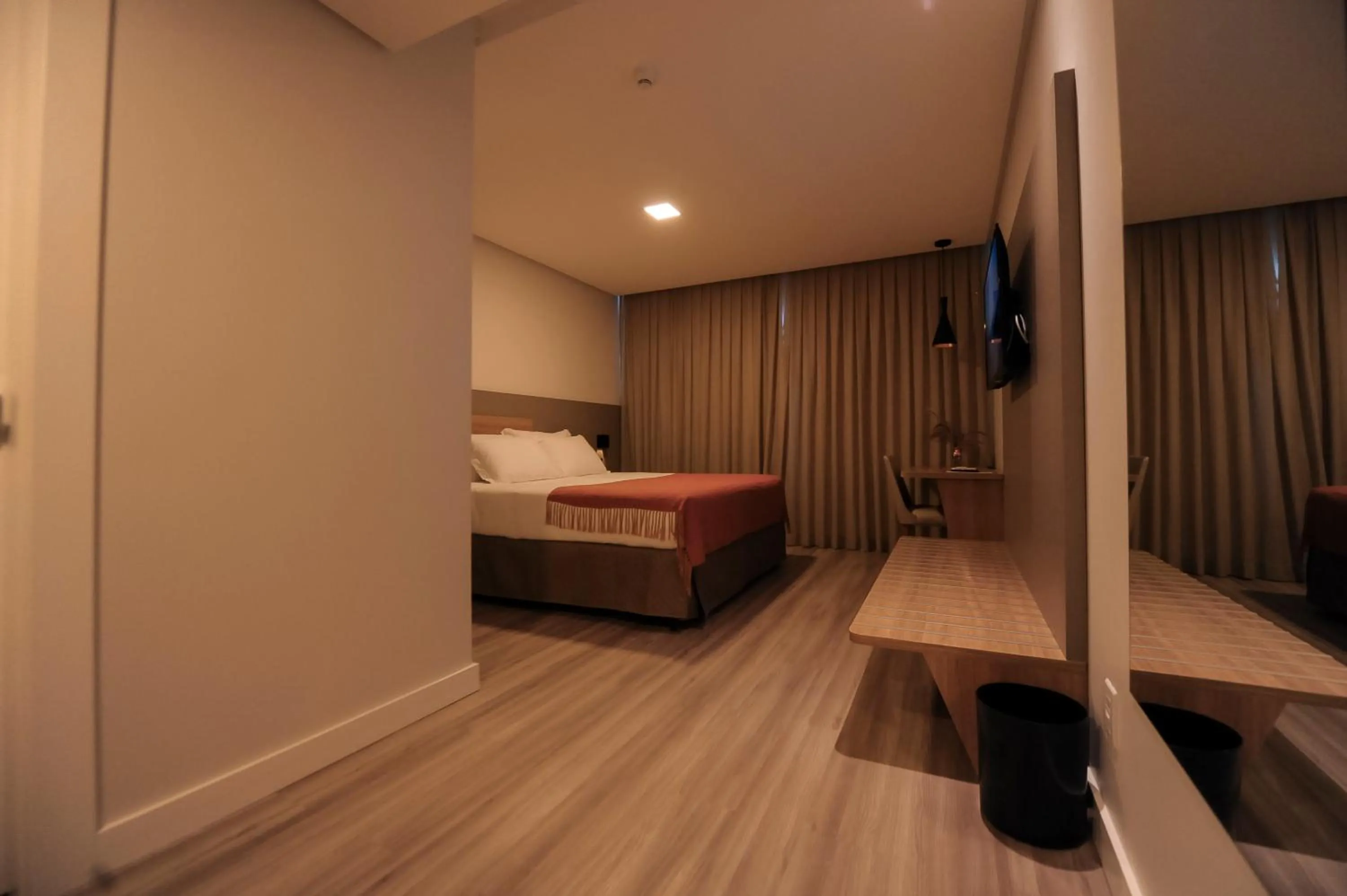 Bed in Figueiras Hotel & Eventos