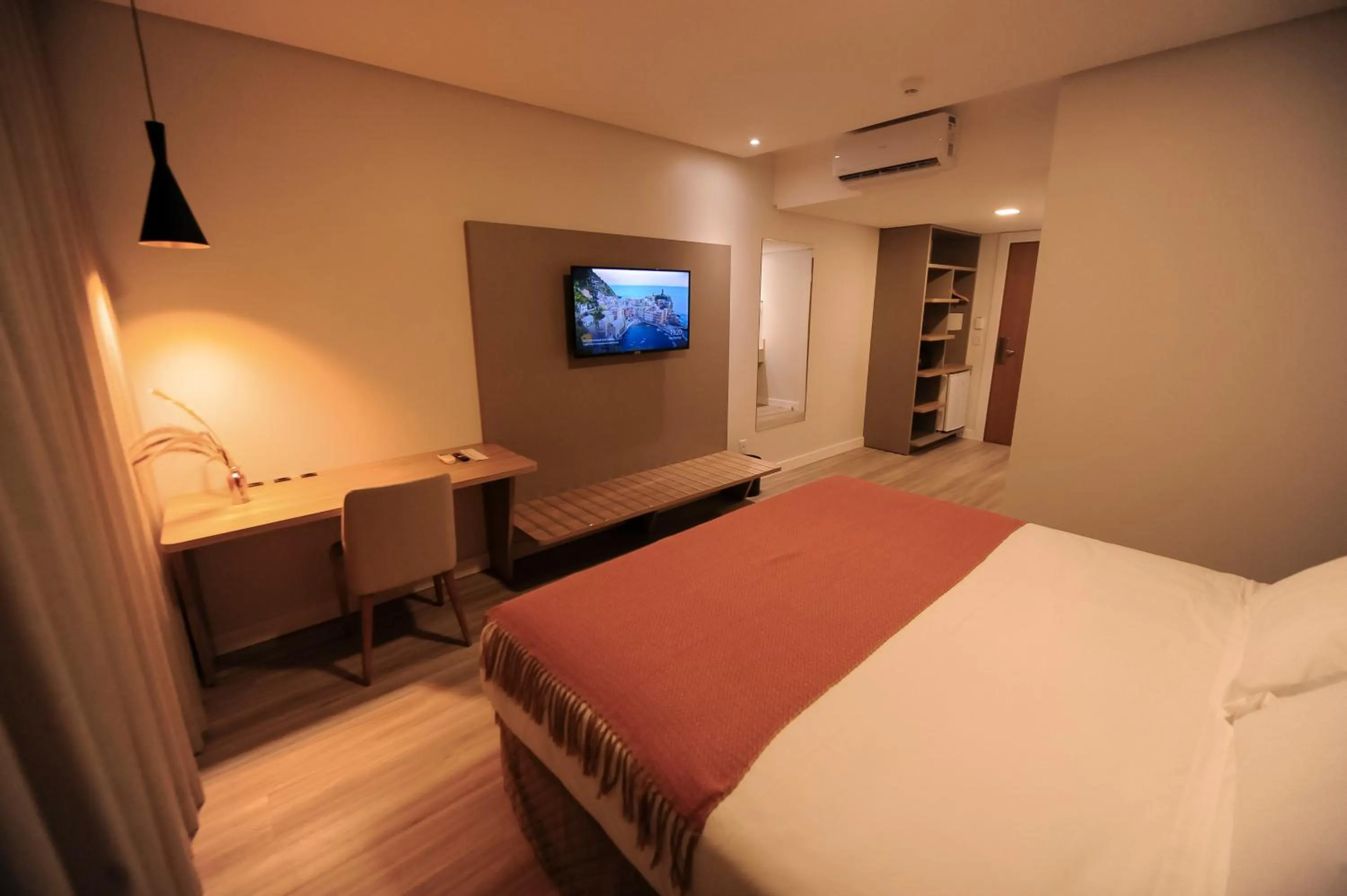 Bed in Figueiras Hotel & Eventos